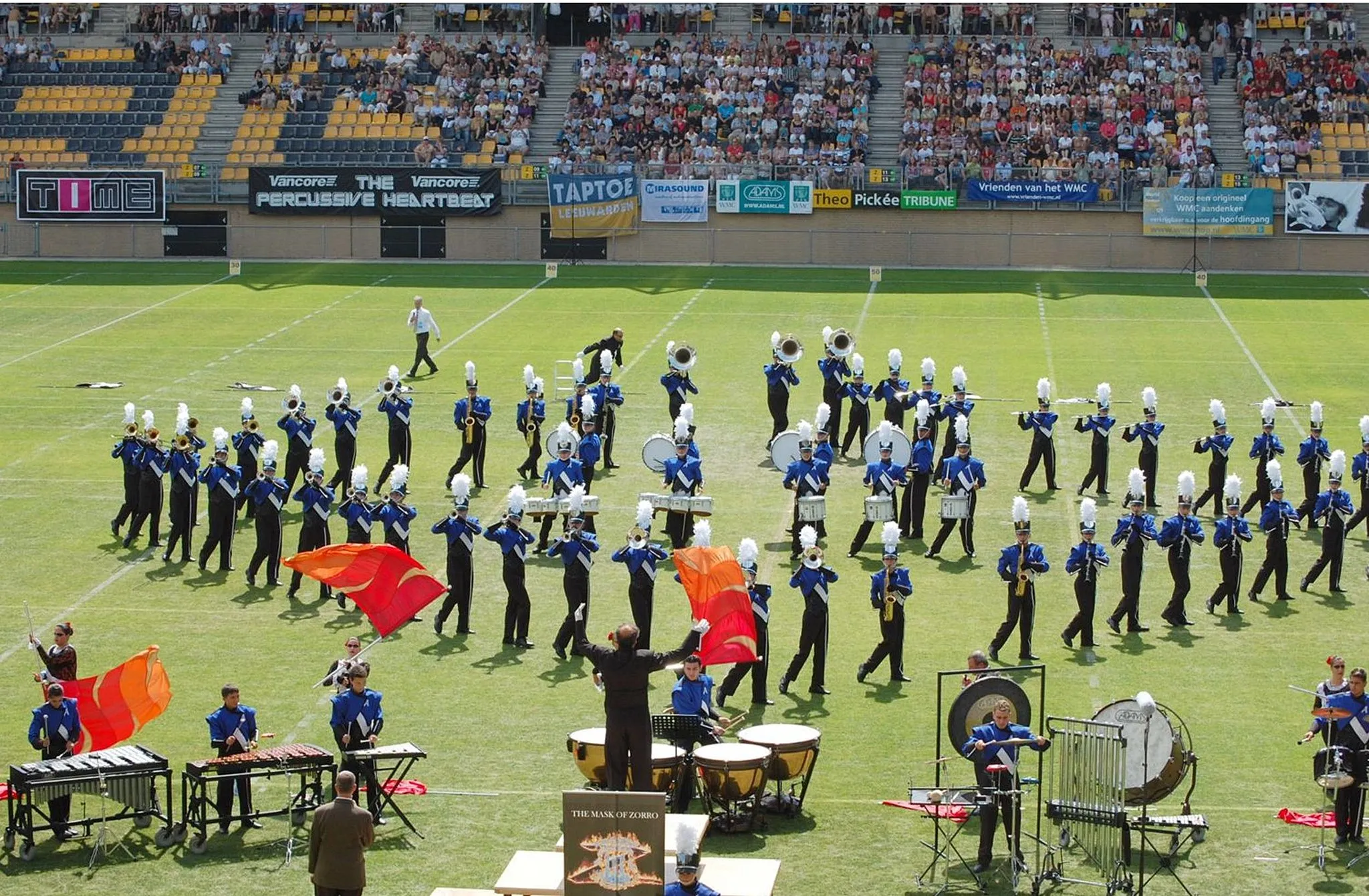 Photo showing: Amaseno Marching Band ai compionati Mondiali di Marching Band a Kerkade (Olanda)