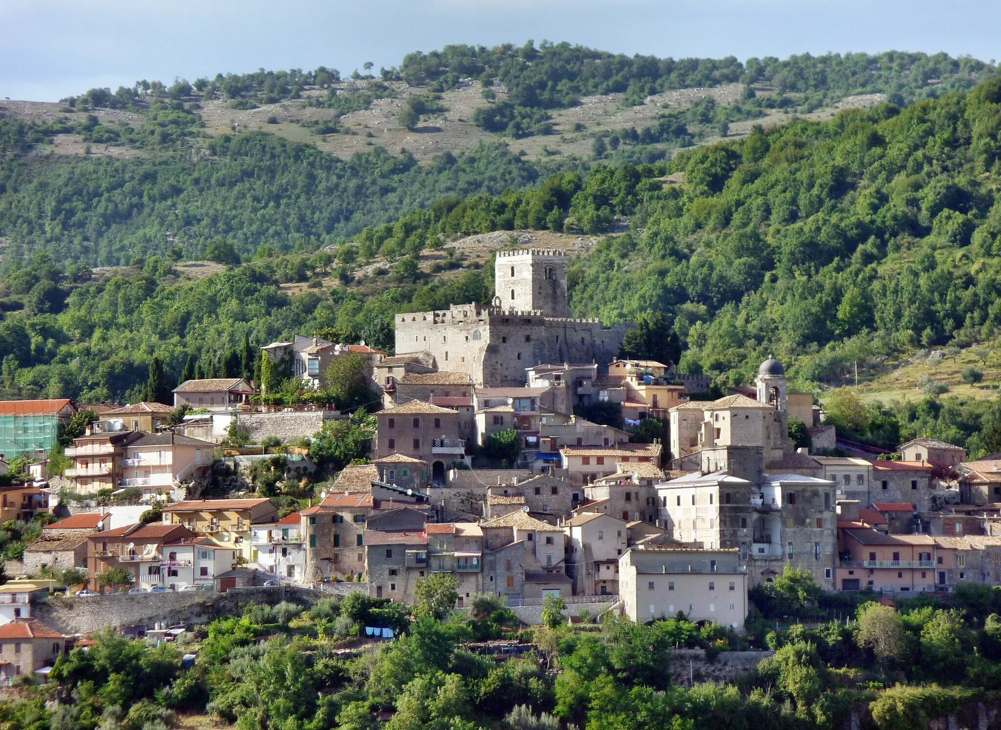 Photo showing: Torre Cajetani vista da Trivigliano