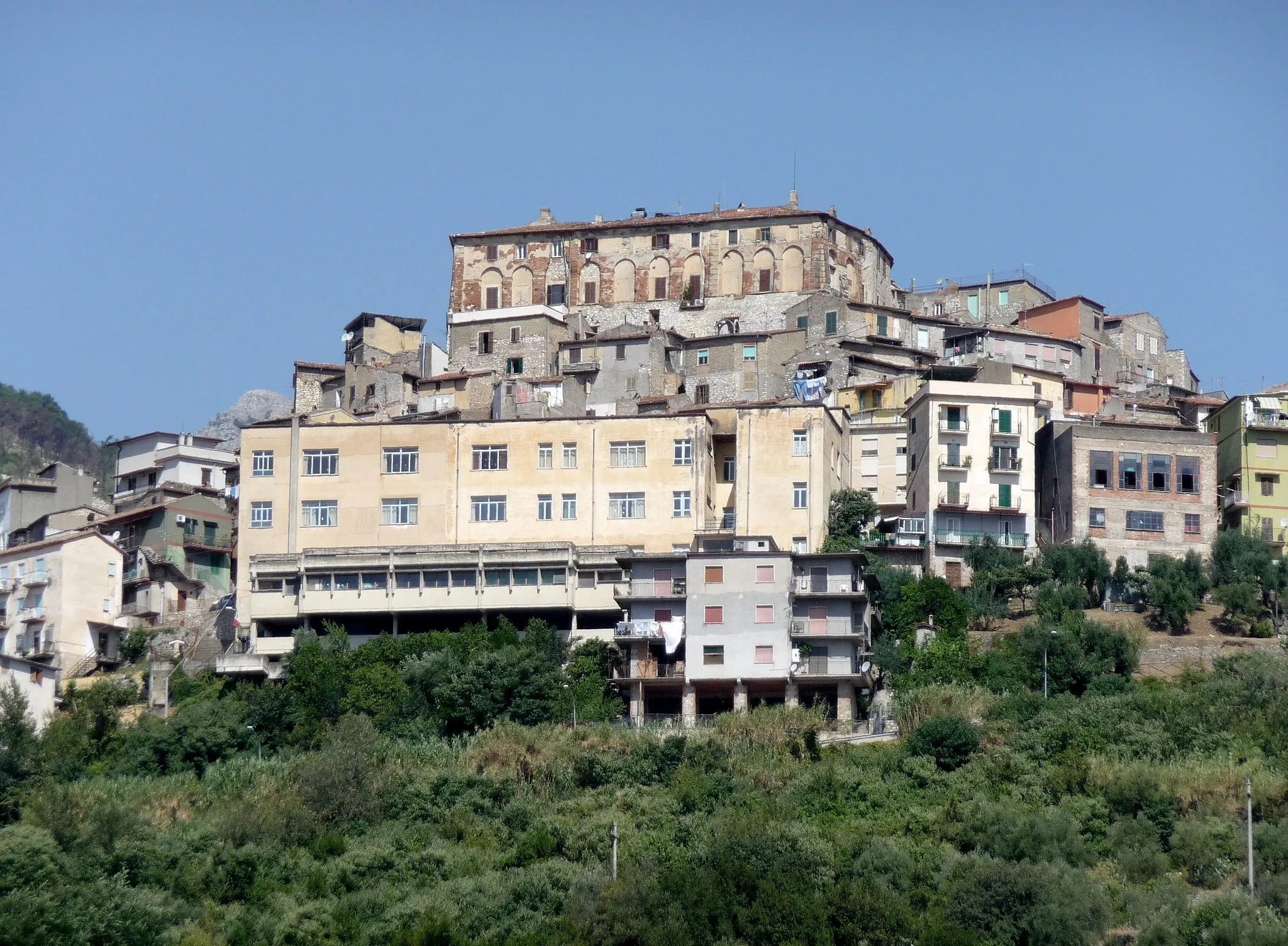 Photo showing: Roccagorga Panorama