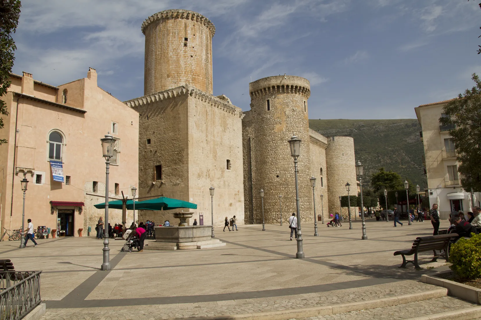 Photo showing: Fondi castello baronale,  Fondi LT, Lazio, Italy