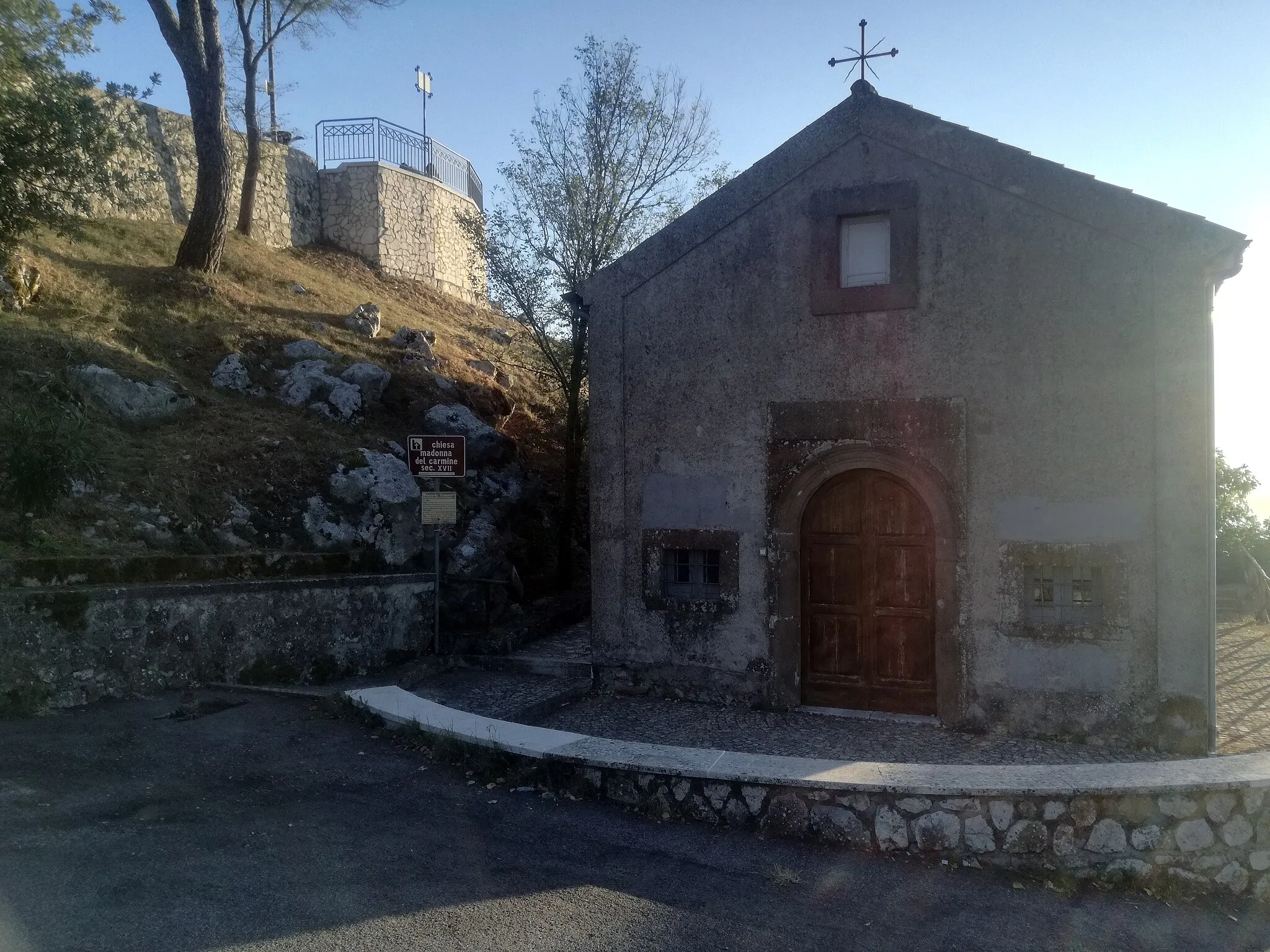 Photo showing: Chiesa della Madonna del Carmine, comune di Rocca Massima