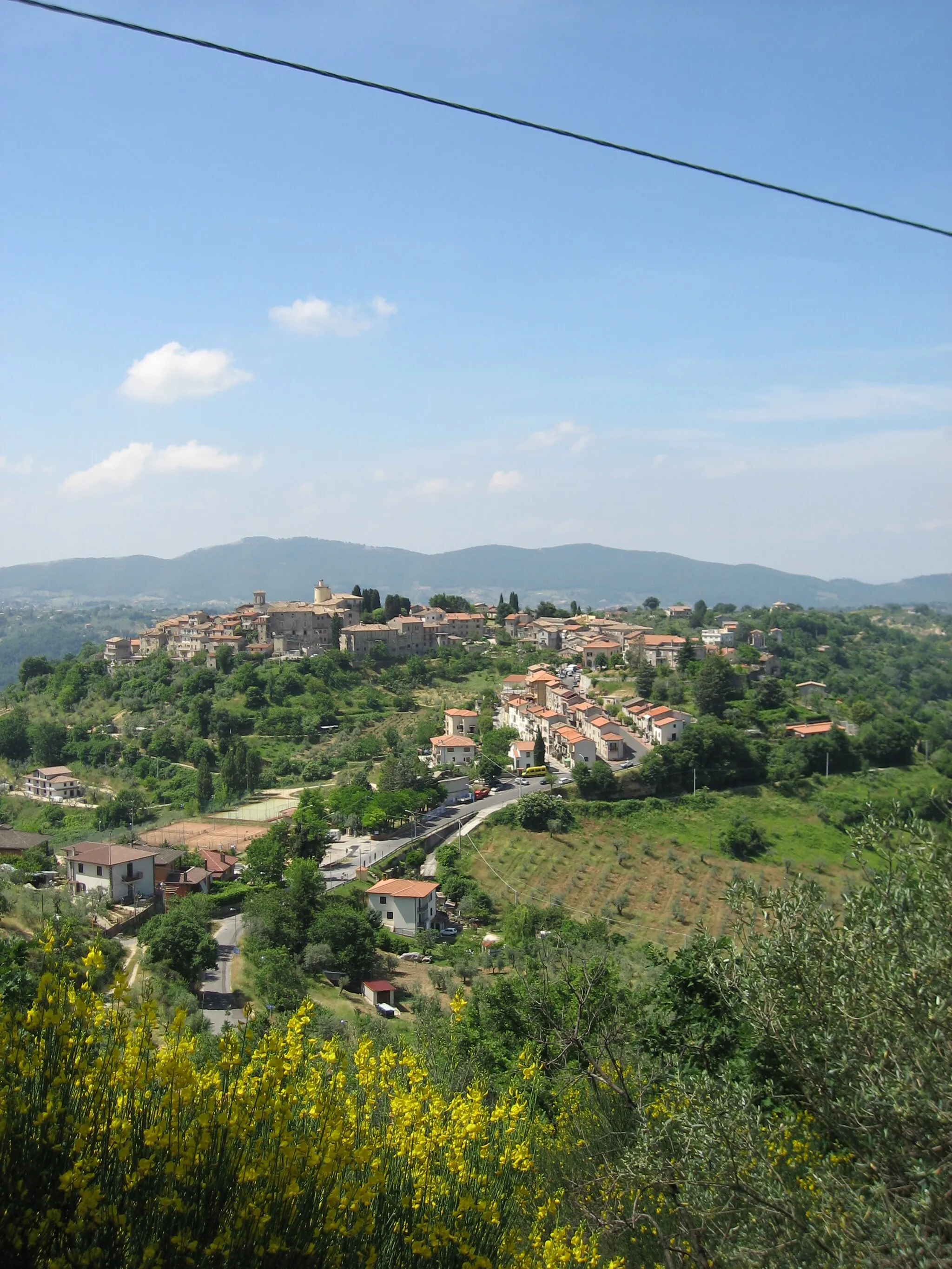 Photo showing: Photo of the village of Casaprota, Rieti Italy