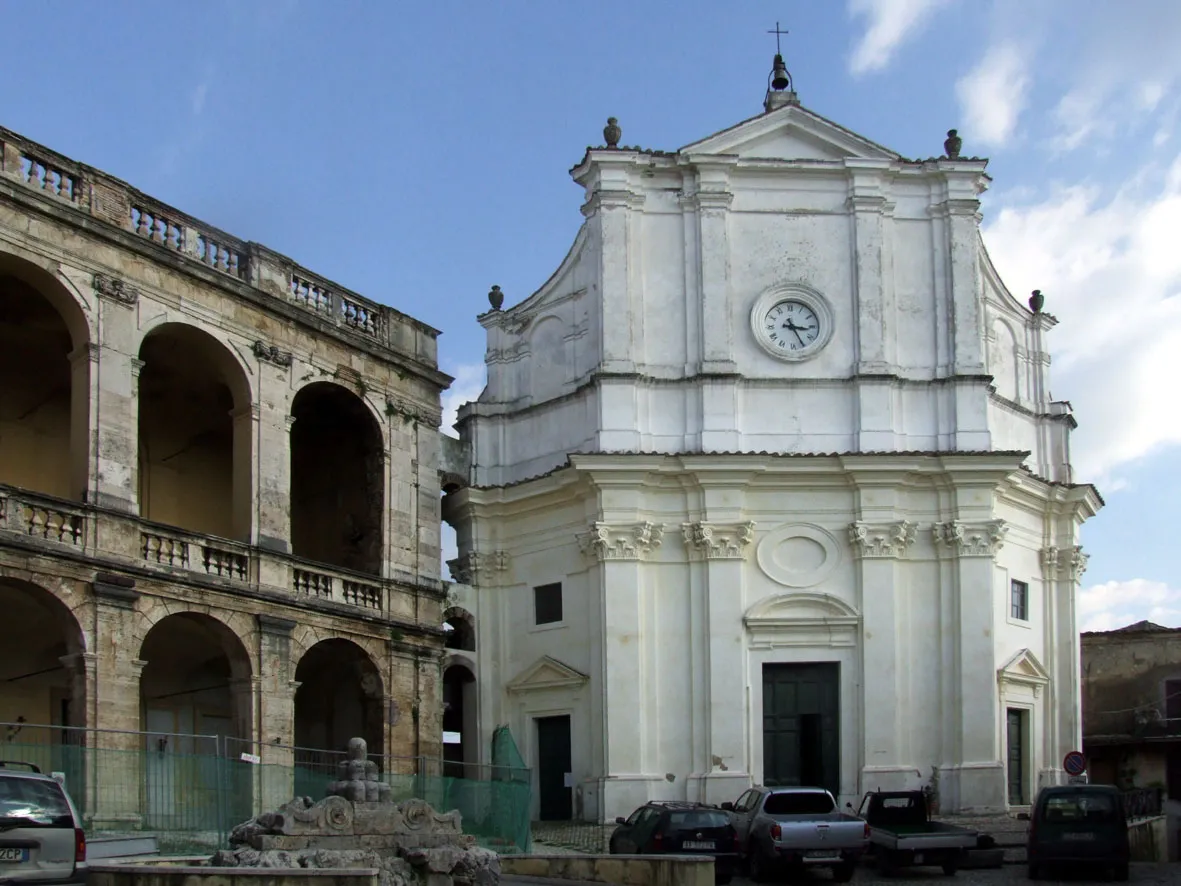 Photo showing: Cantalupo in Sabina, Church Maria Santissima Assunta in Cielo, Province of Rieti, Italy