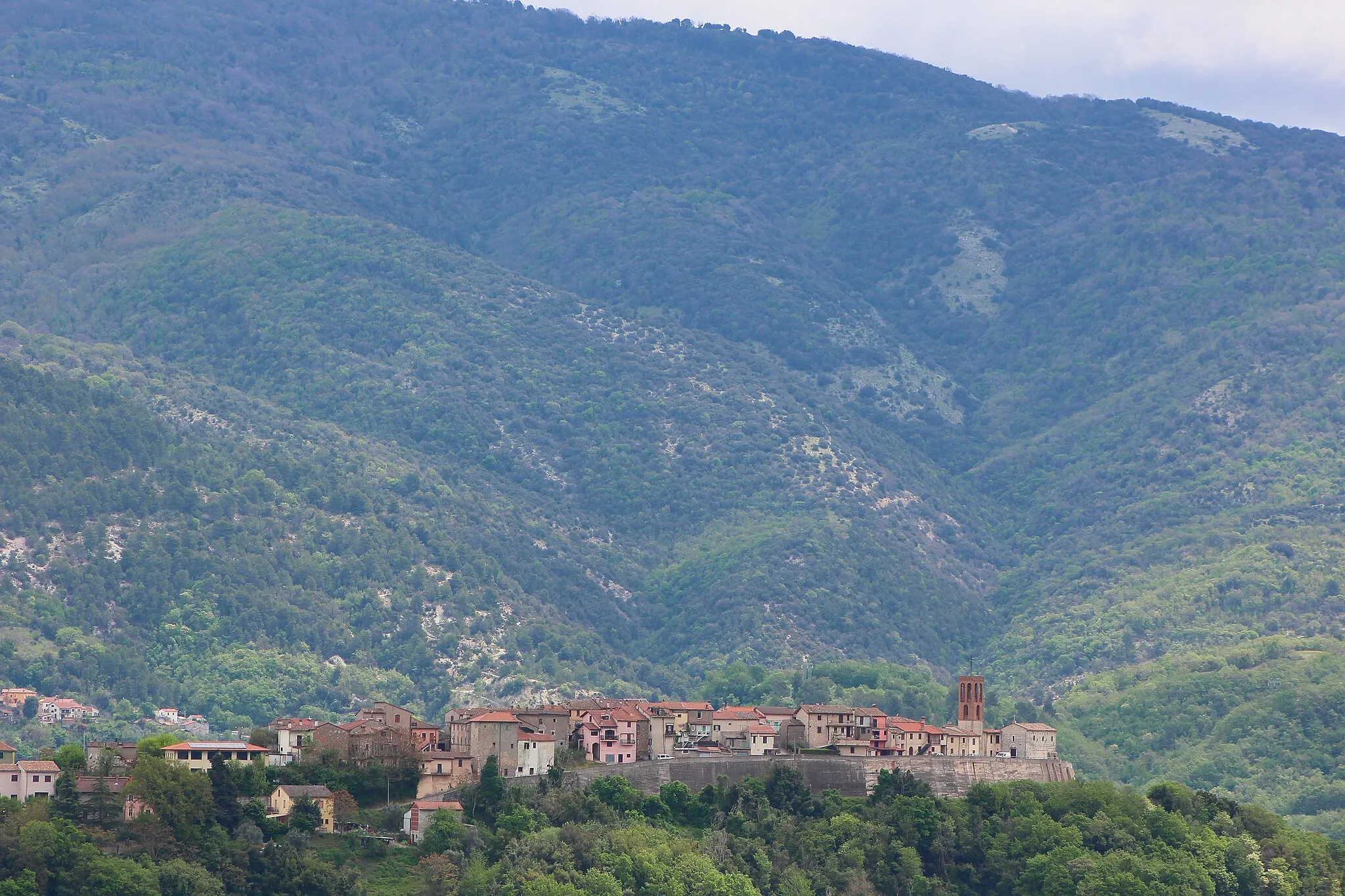 Photo showing: Lugnola, hamlet of Configni, Province of Rieti, Lazio, Italy