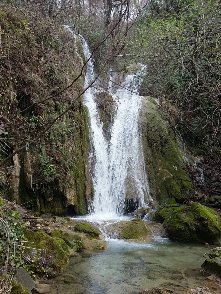 Photo showing: Immagine della cascata di Rioscuro mia opera