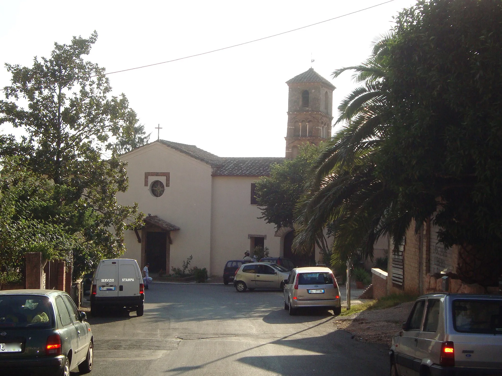 Photo showing: Facade of the church Santa Maria in Marcellina, Italy