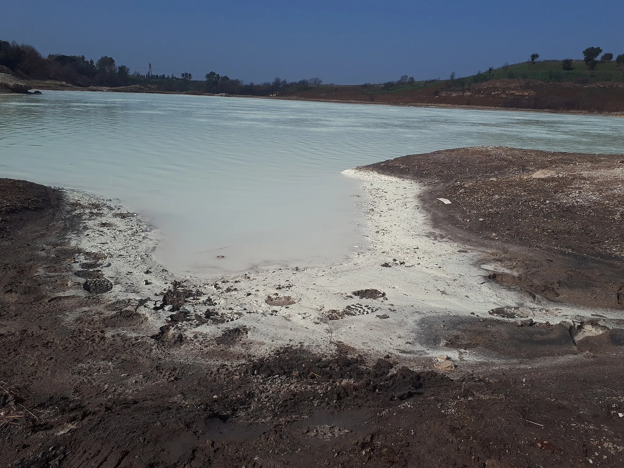 Photo showing: Area Naturale Solfatara, Pomezia, Roma