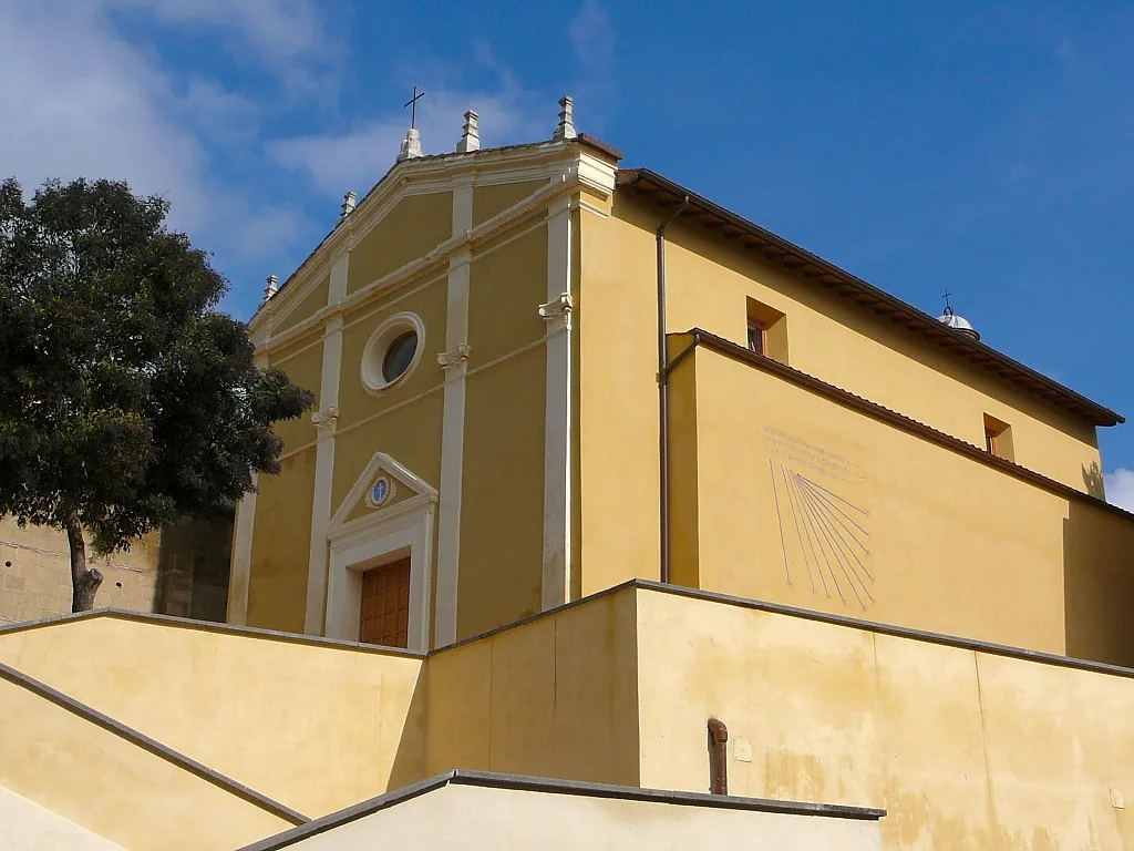 Photo showing: The recently restored church of San Antonio, in Capena. The image was taken with a Panasonic Lumix DMC-TZ1.