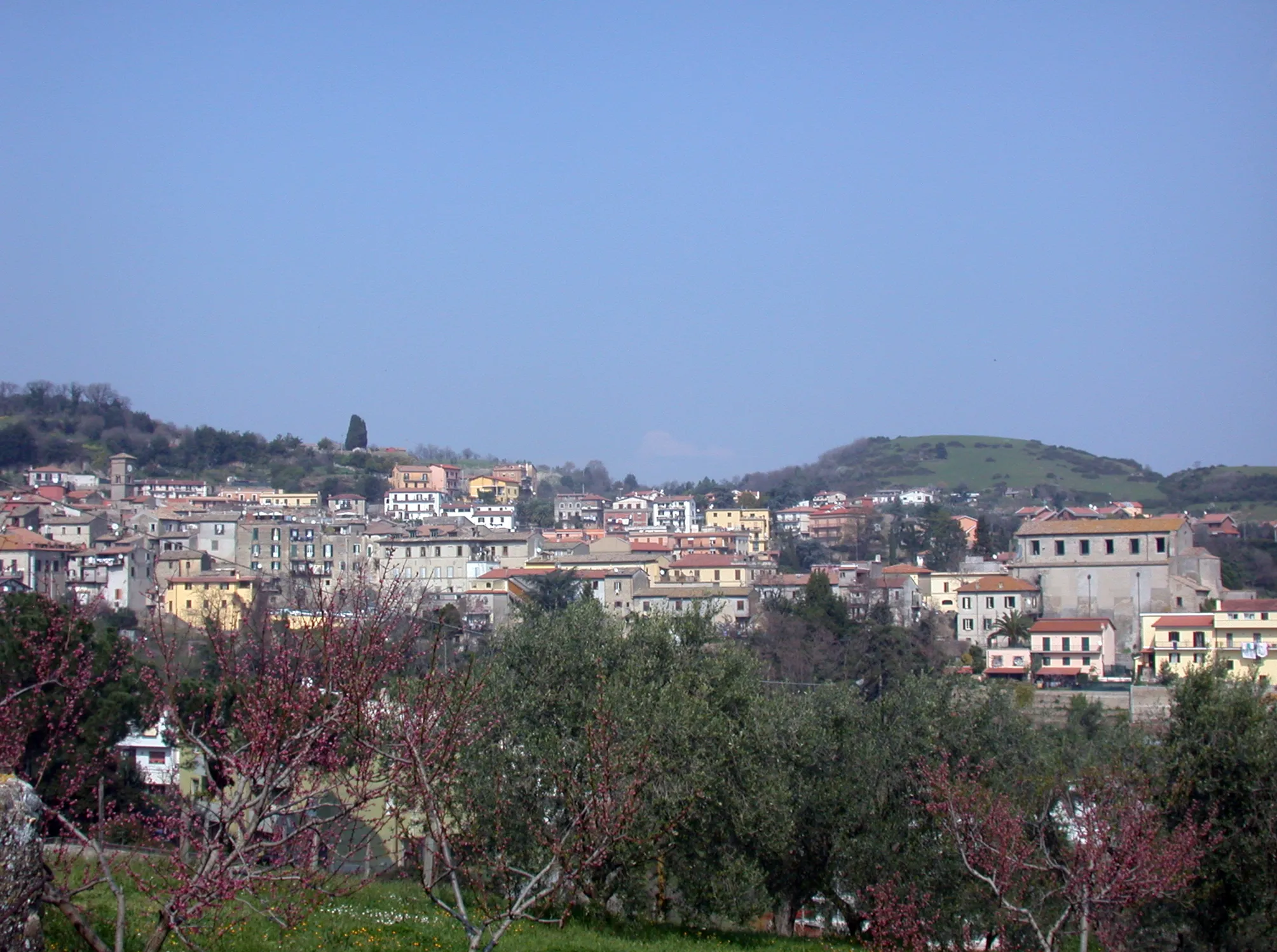 Photo showing: Italia, Regione Lazio, Provincia di Roma, Sacrofano, panorama.