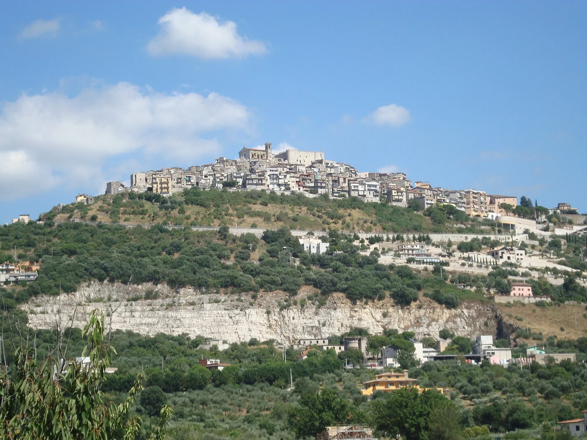 Photo showing: General view of Sant'Angelo Romano in Italy