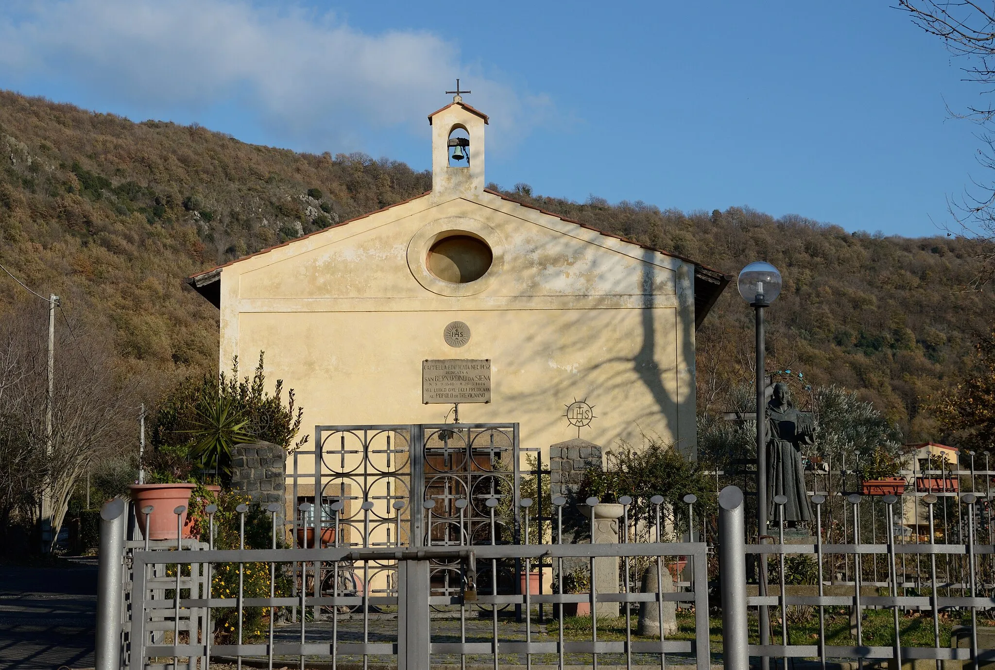 Photo showing: Church of San Bernardino da Siena in Trevignano Romano