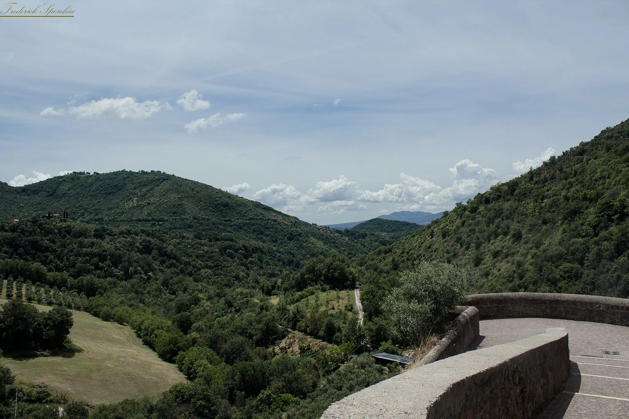 Photo showing: PANORAMA DAL BORGO