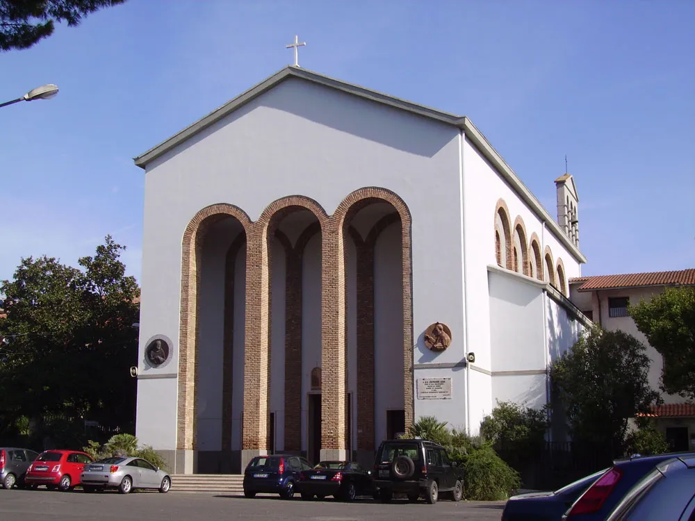 Photo showing: Church of San Nicola in Mazzano Romano (Province of Rome).