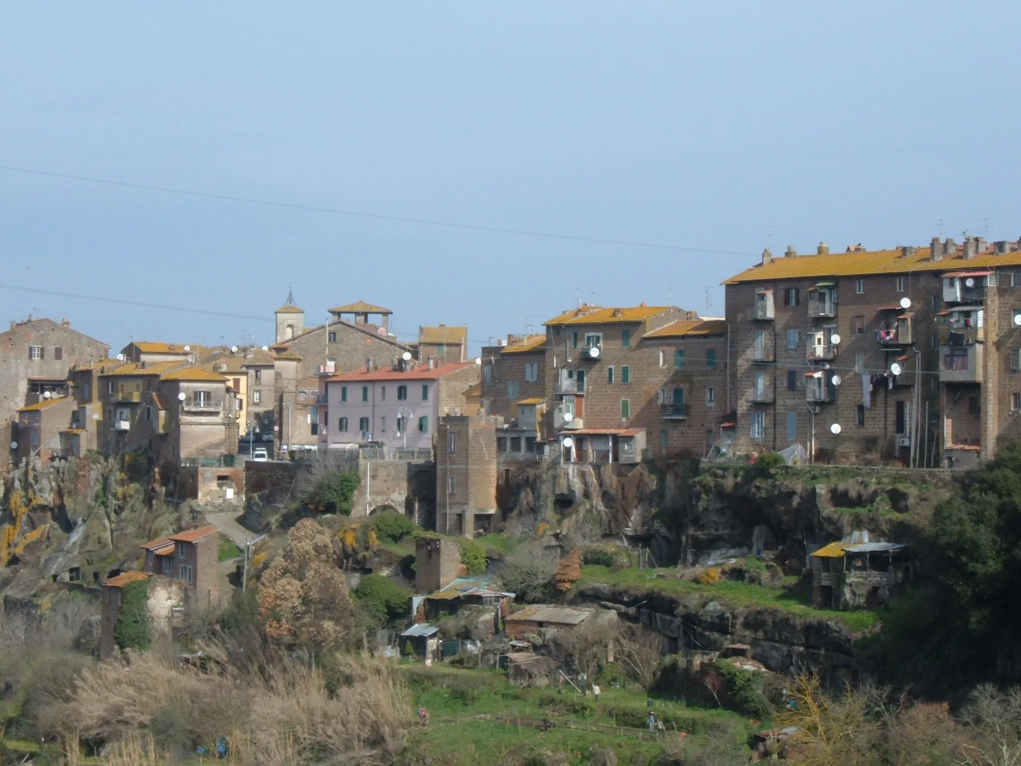 Photo showing: Panorama di Blera (Viterbo)