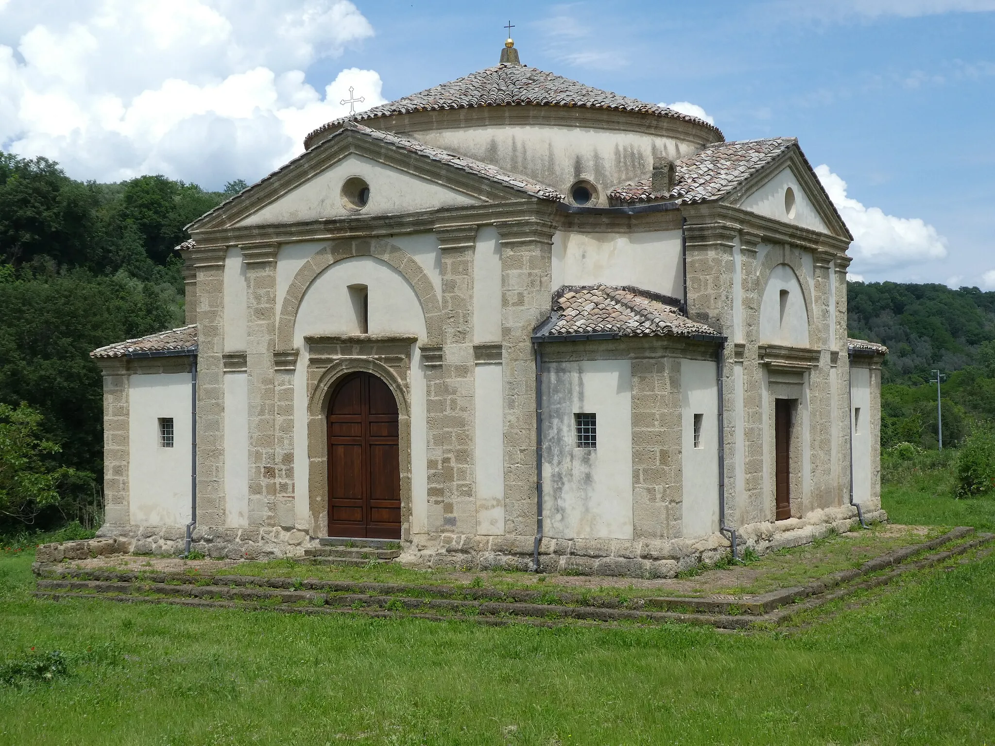 Photo showing: Chiesa di sant'Egidio a Cellere

Object location 42° 30′ 33.76″ N, 11° 46′ 05.74″ E View this and other nearby images on: OpenStreetMap 42.509379;   11.768261
