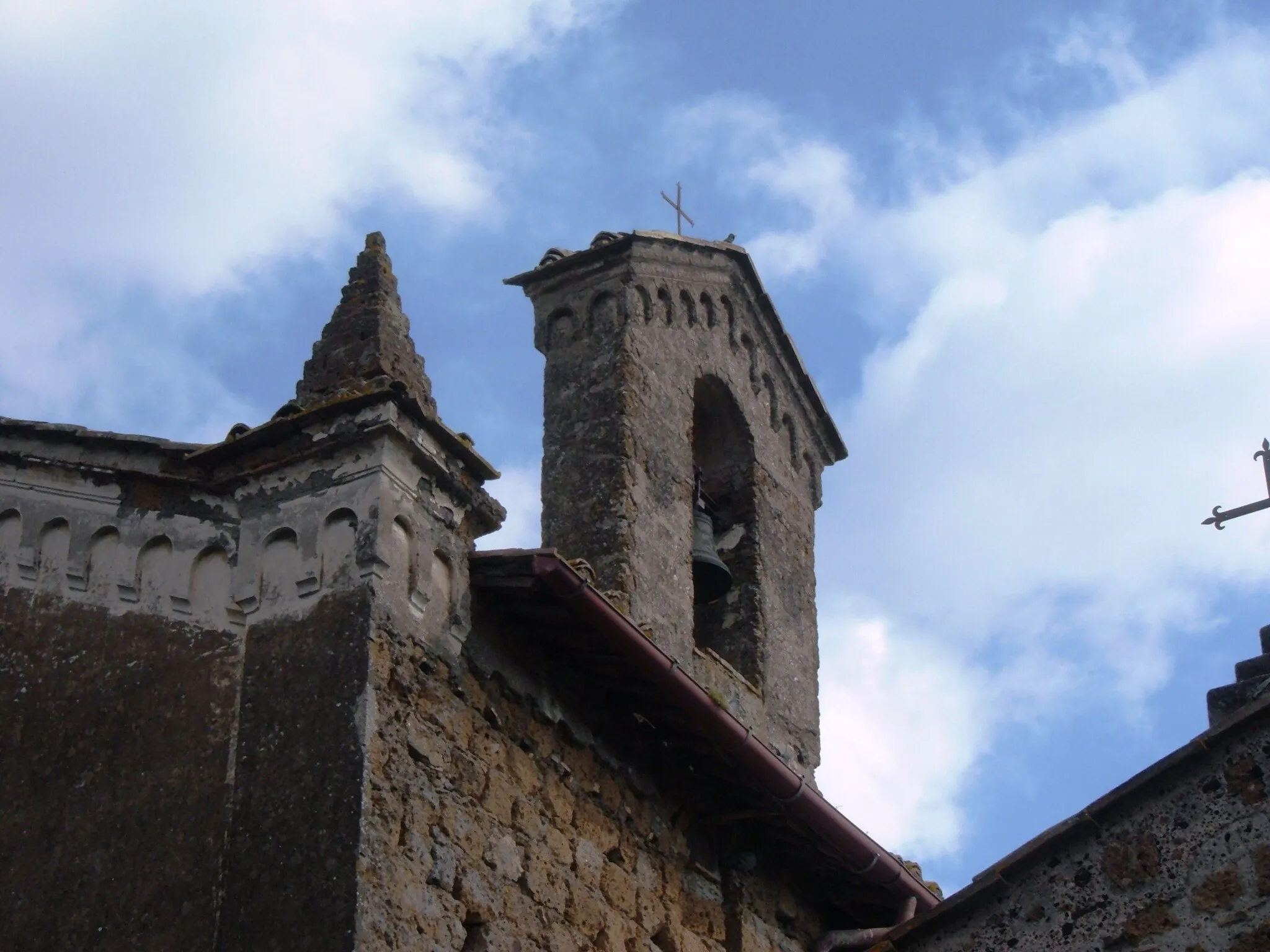 Photo showing: Campanile della chiesa della Madonna delle Grazie (Nepi)