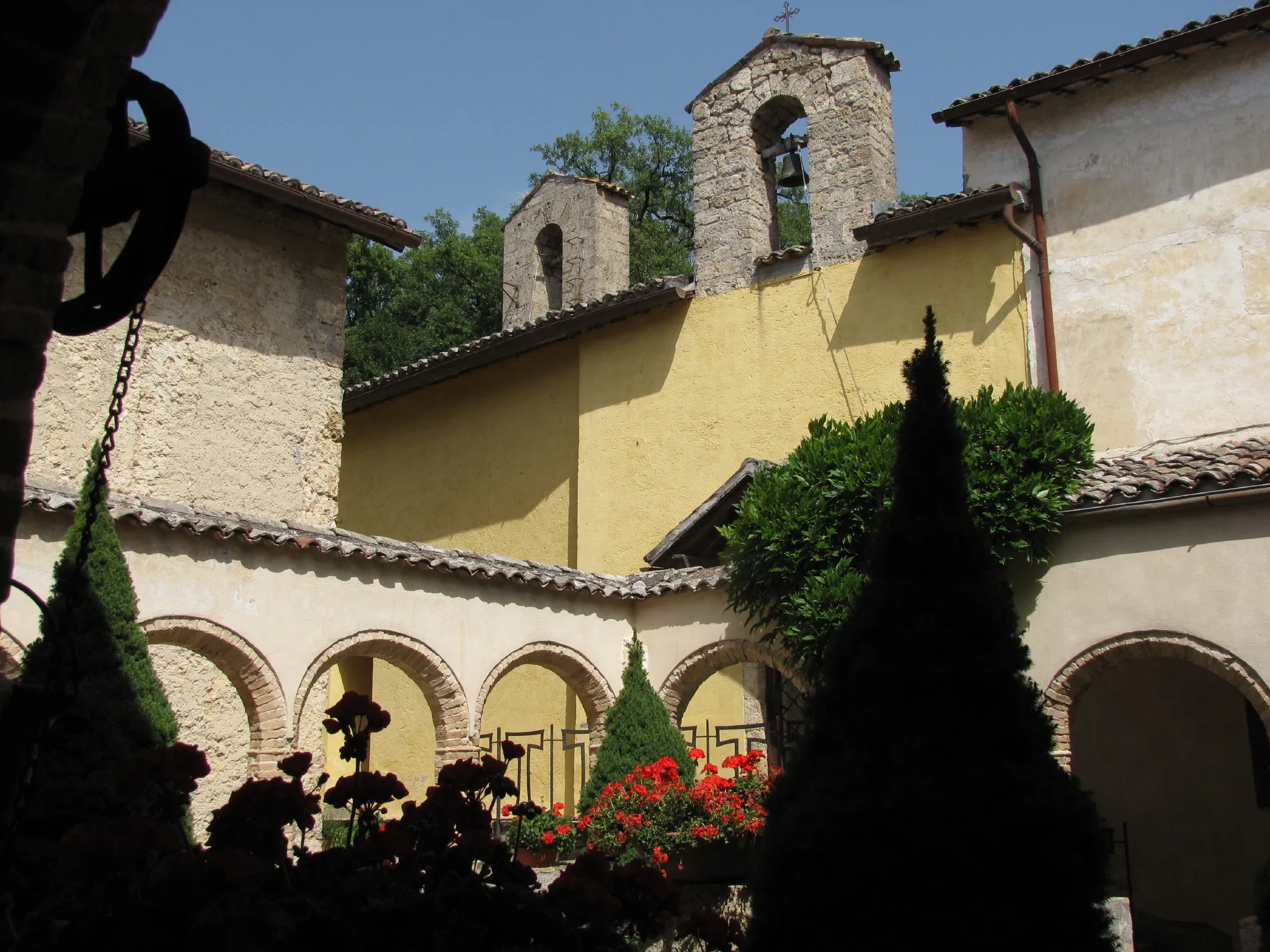 Photo showing: Franciscan sanctuary of La Foresta, Rieti (Lazio, Italy)