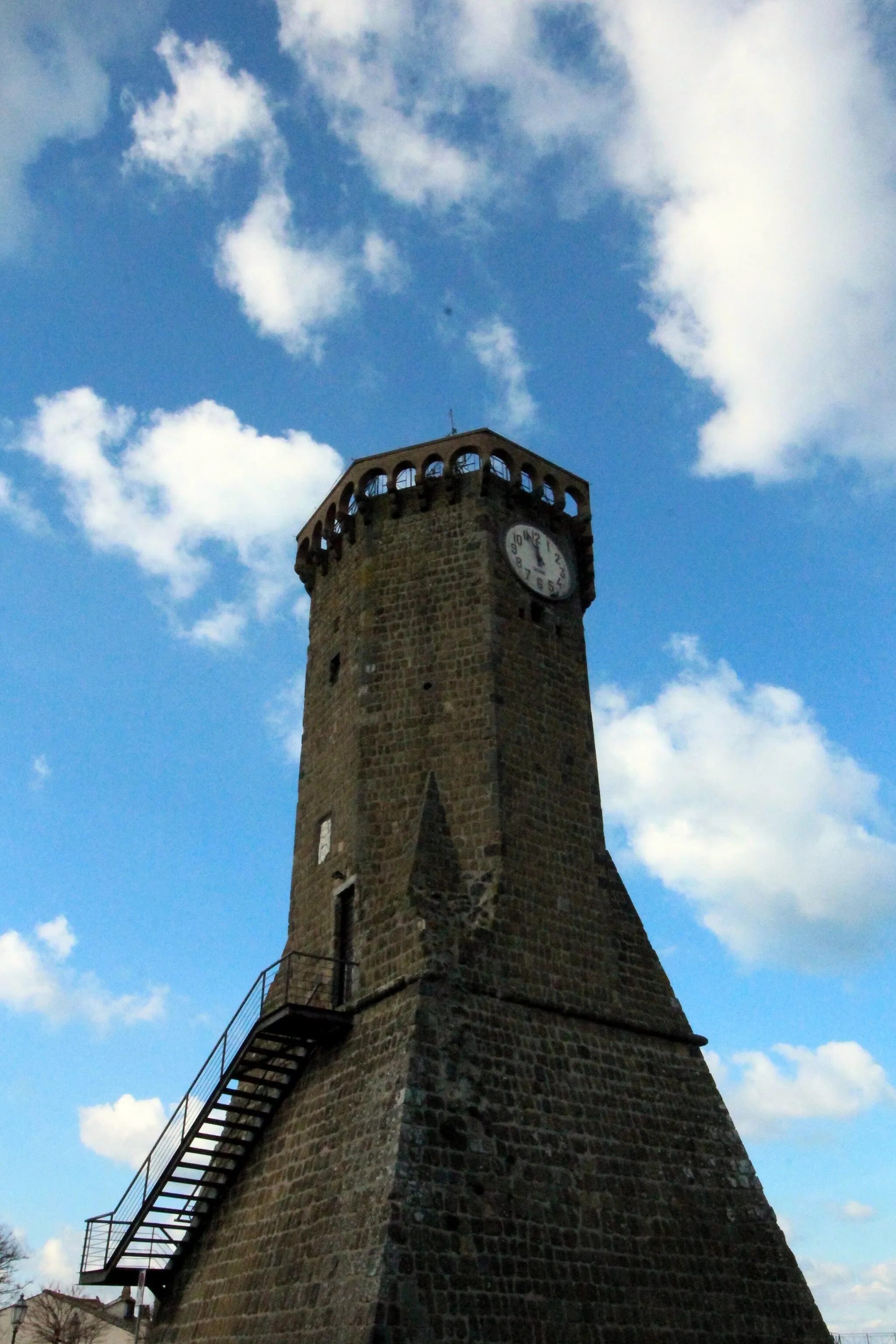 Photo showing: Clocktower Torre dell’Orologio in Marta, Lazio, Italy