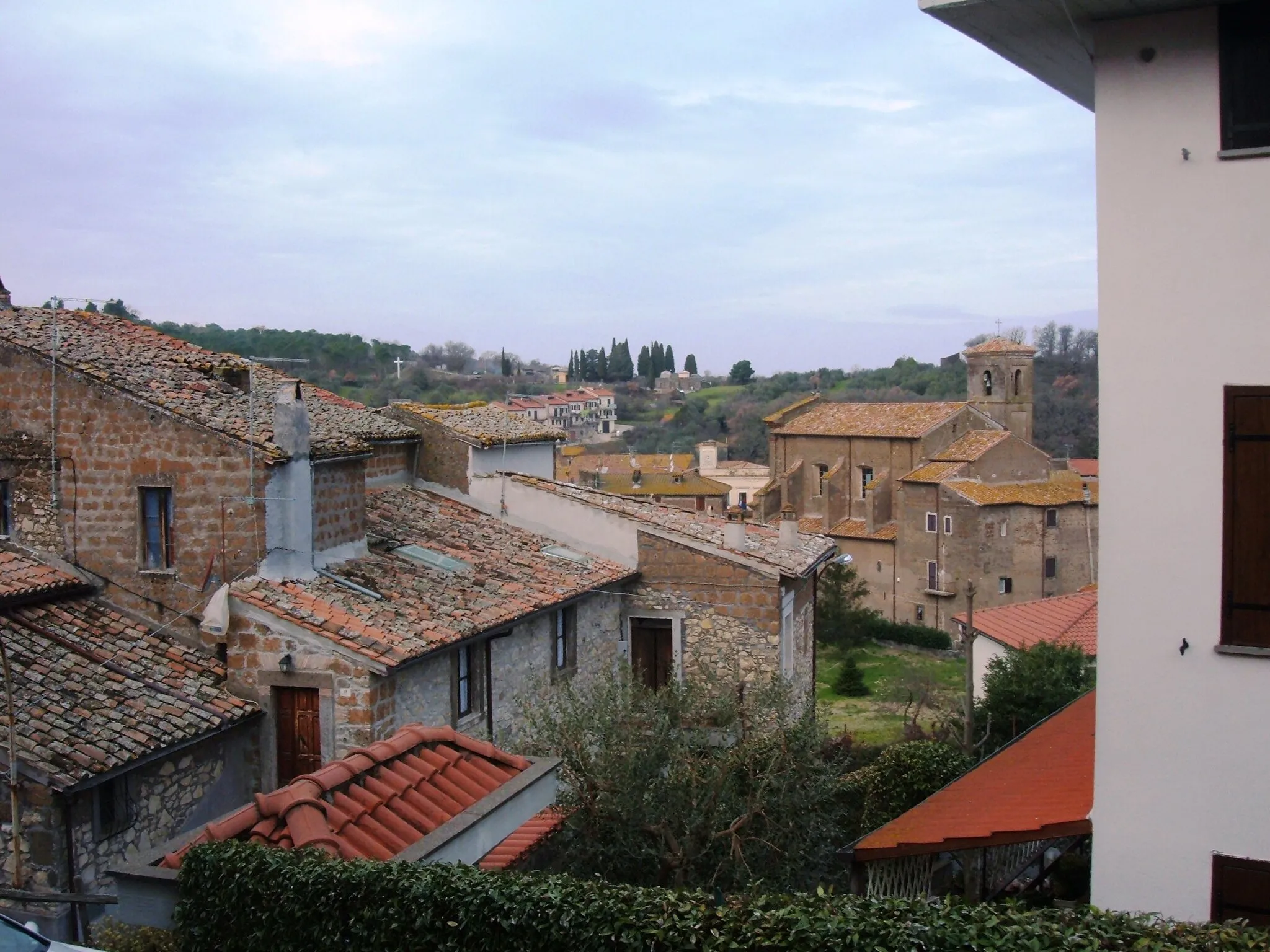Photo showing: Panorama di Villa San Giovanni in Tuscia