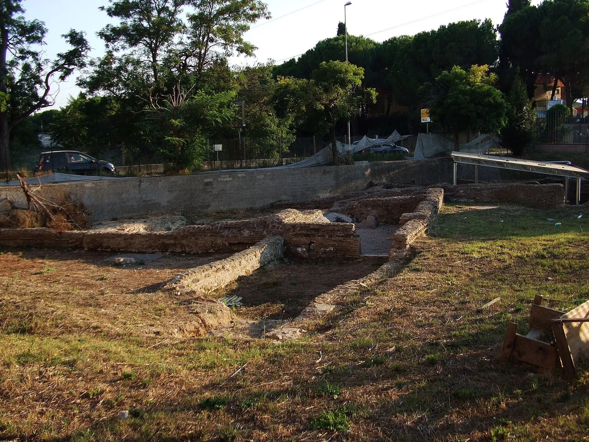 Photo showing: La villa risale al II secolo d.C