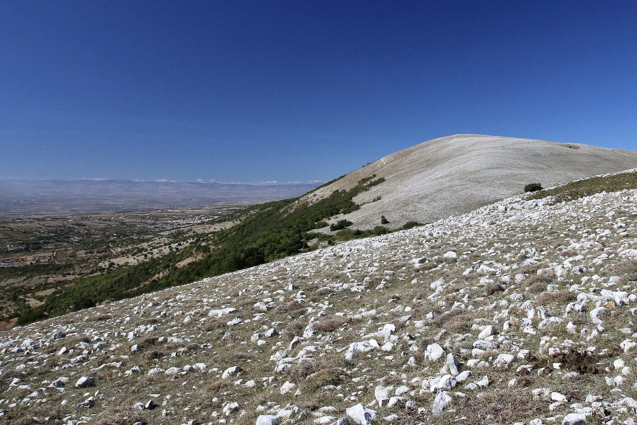 Photo showing: Der Monte Calvo unweit von San Giovanni di Rotondo.