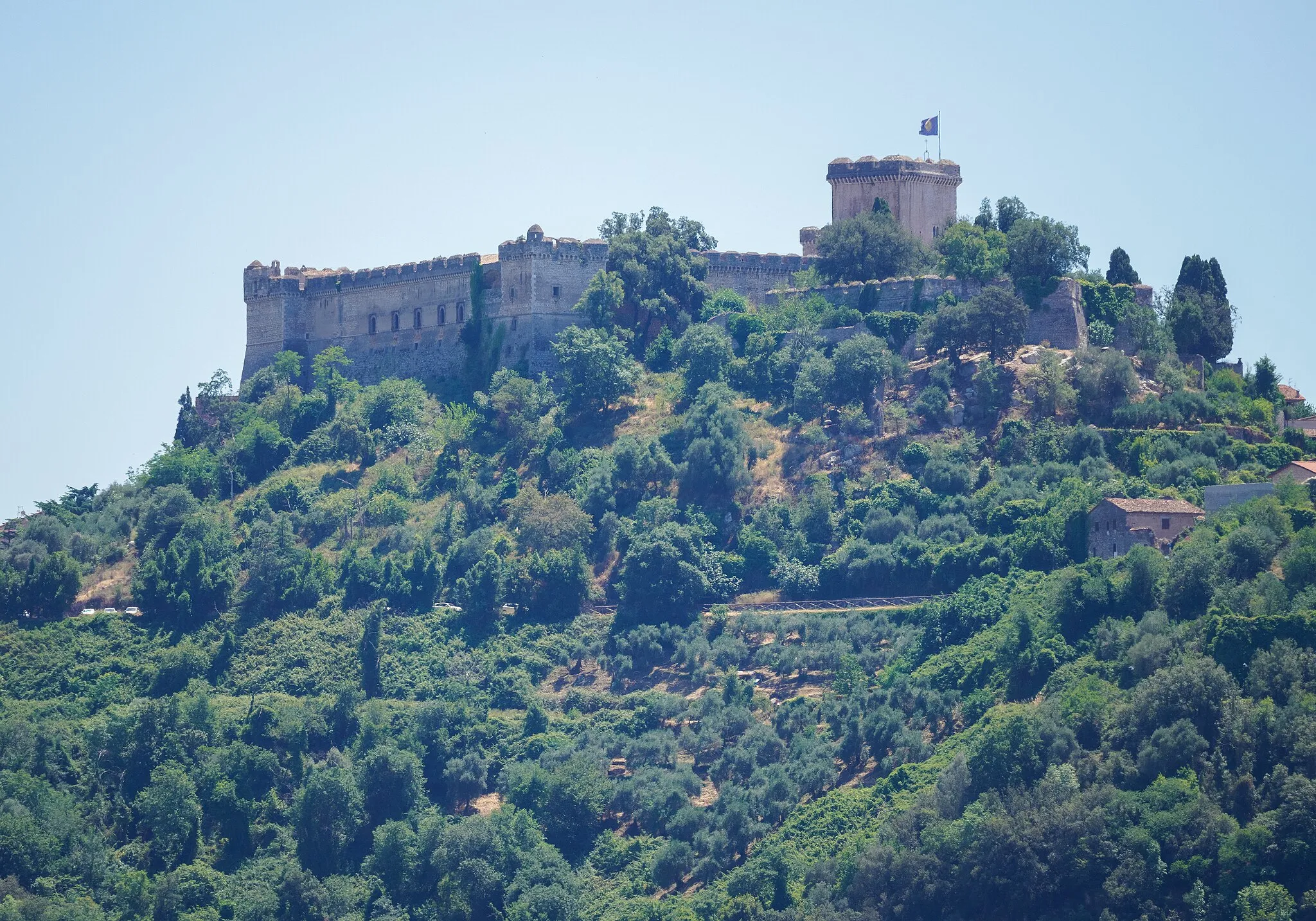 Photo showing: Castello Caetani (Sermoneta)
