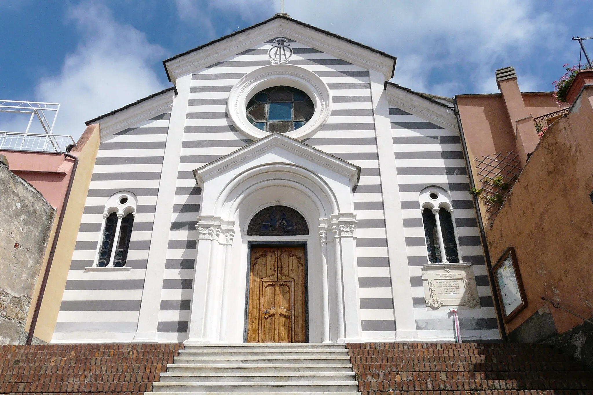 Photo showing: Chiesa di Santa Maria Assunta a Lemeglio, Moneglia, Liguria, Italia