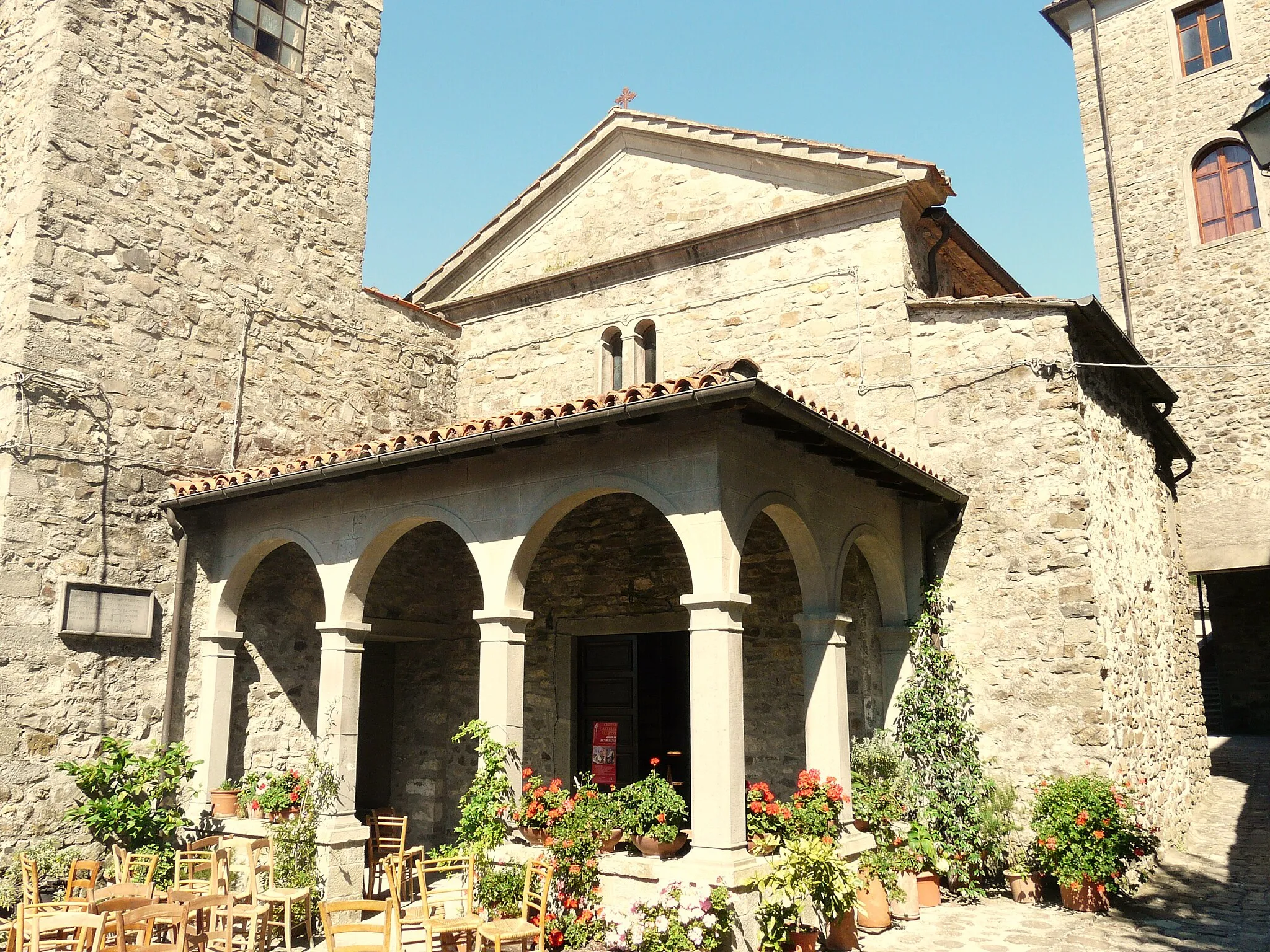 Photo showing: Chiesa di San Niccolò al Castello di Bagnone, Toscana, Italia