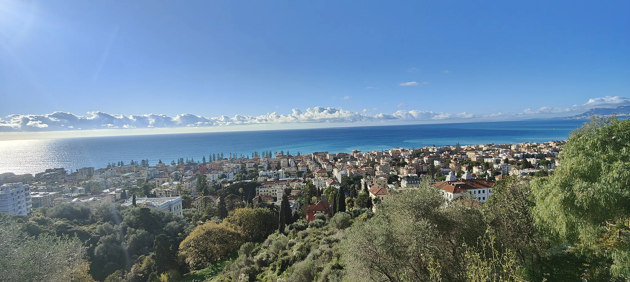 Photo showing: vista da via dei Colli dic. 2022