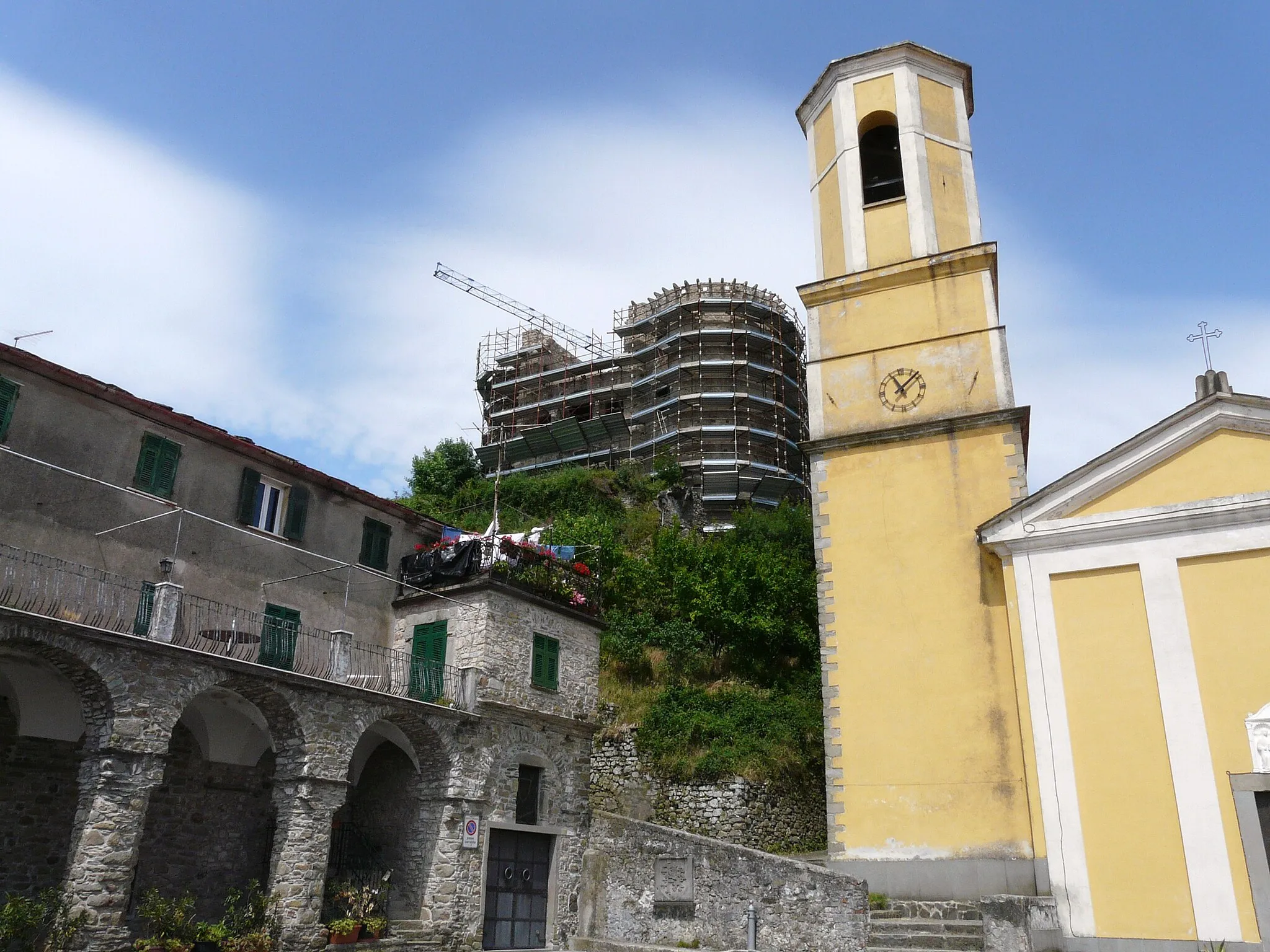 Photo showing: Centro storico di Madrignano, Calice al Cornoviglio, Liguria, Italia