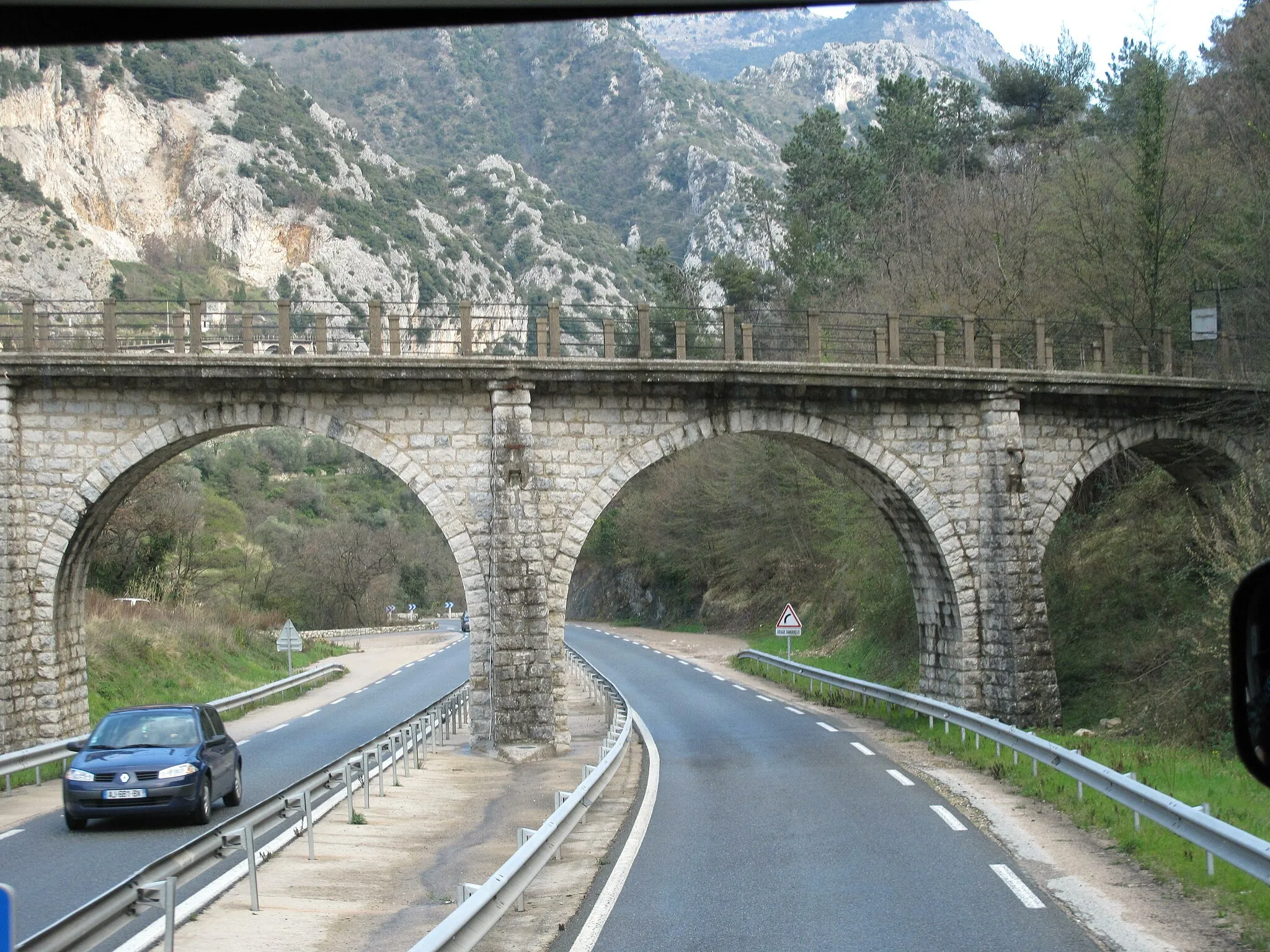 Photo showing: Viaduc du Carrei, Alpes-Maritimes, France