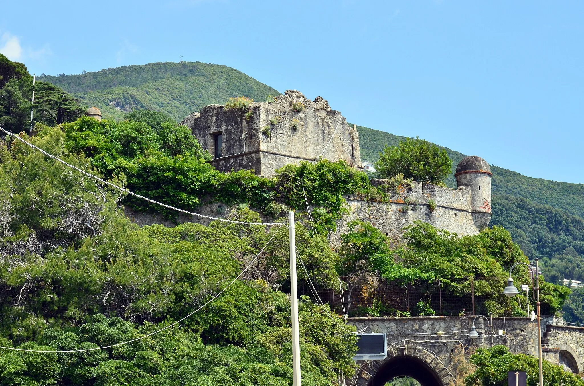 Photo showing: La fortezza di Villafranca, Moneglia, Liguria, Italia