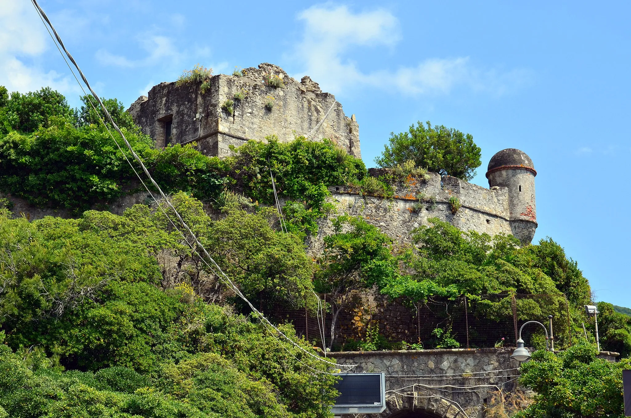 Photo showing: La fortezza di Villafranca, Moneglia, Liguria, Italia