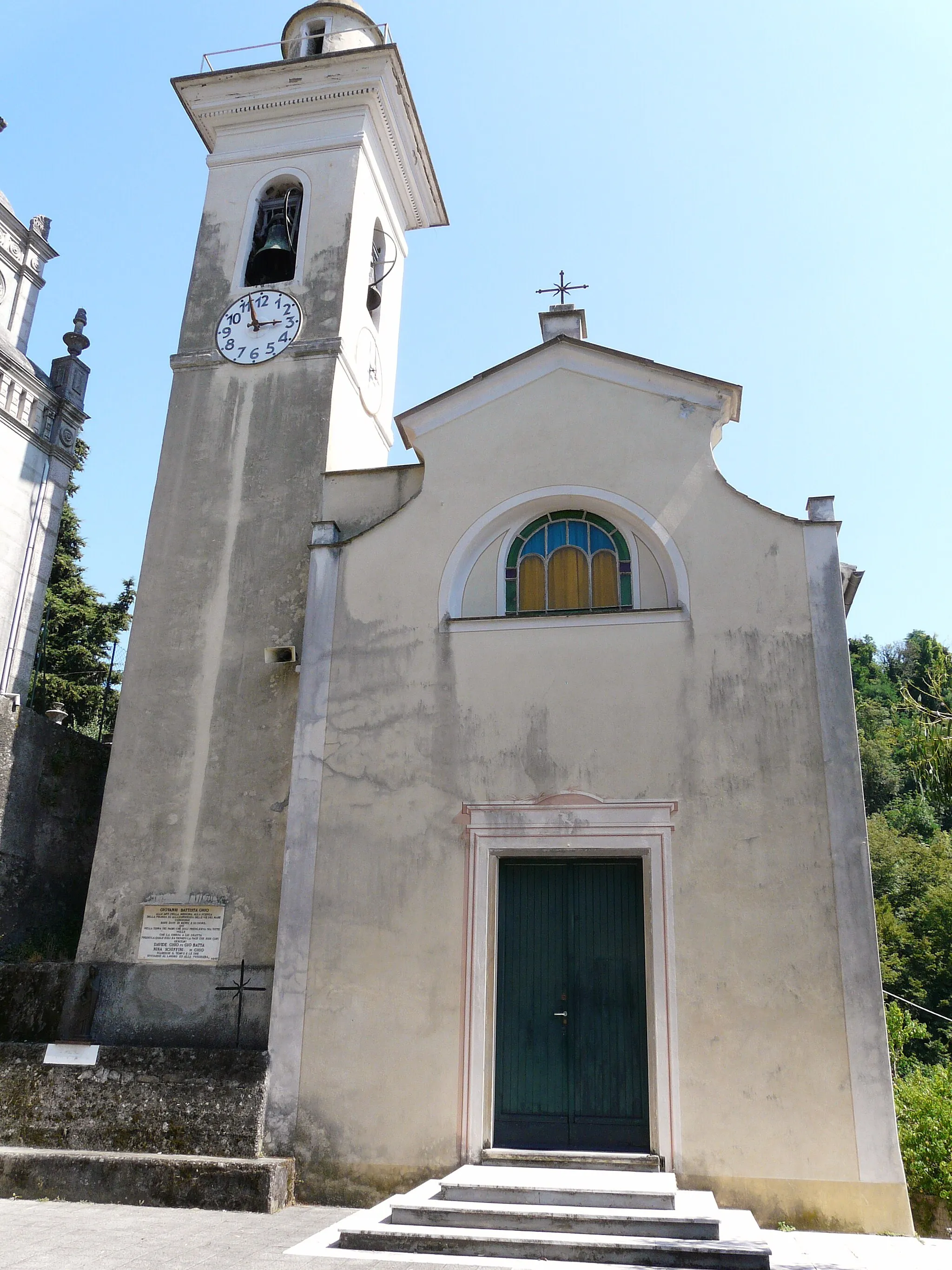 Photo showing: Chiesa di Santa Giustina, Panesi, Cogorno, Liguria, Italia