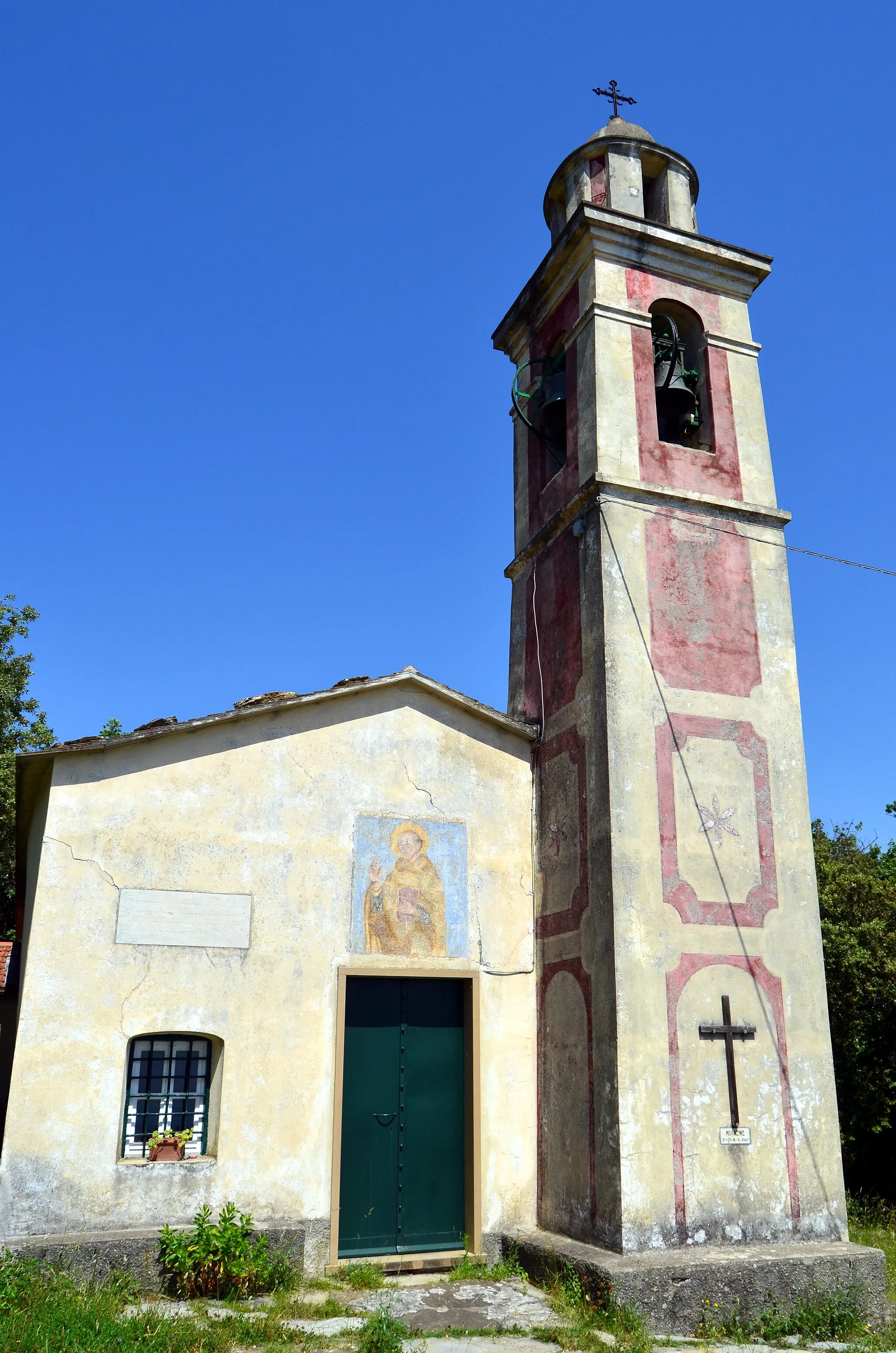 Photo showing: Cappella di San Bernardo, Campodonico, Chiavari, Liguria, Italia