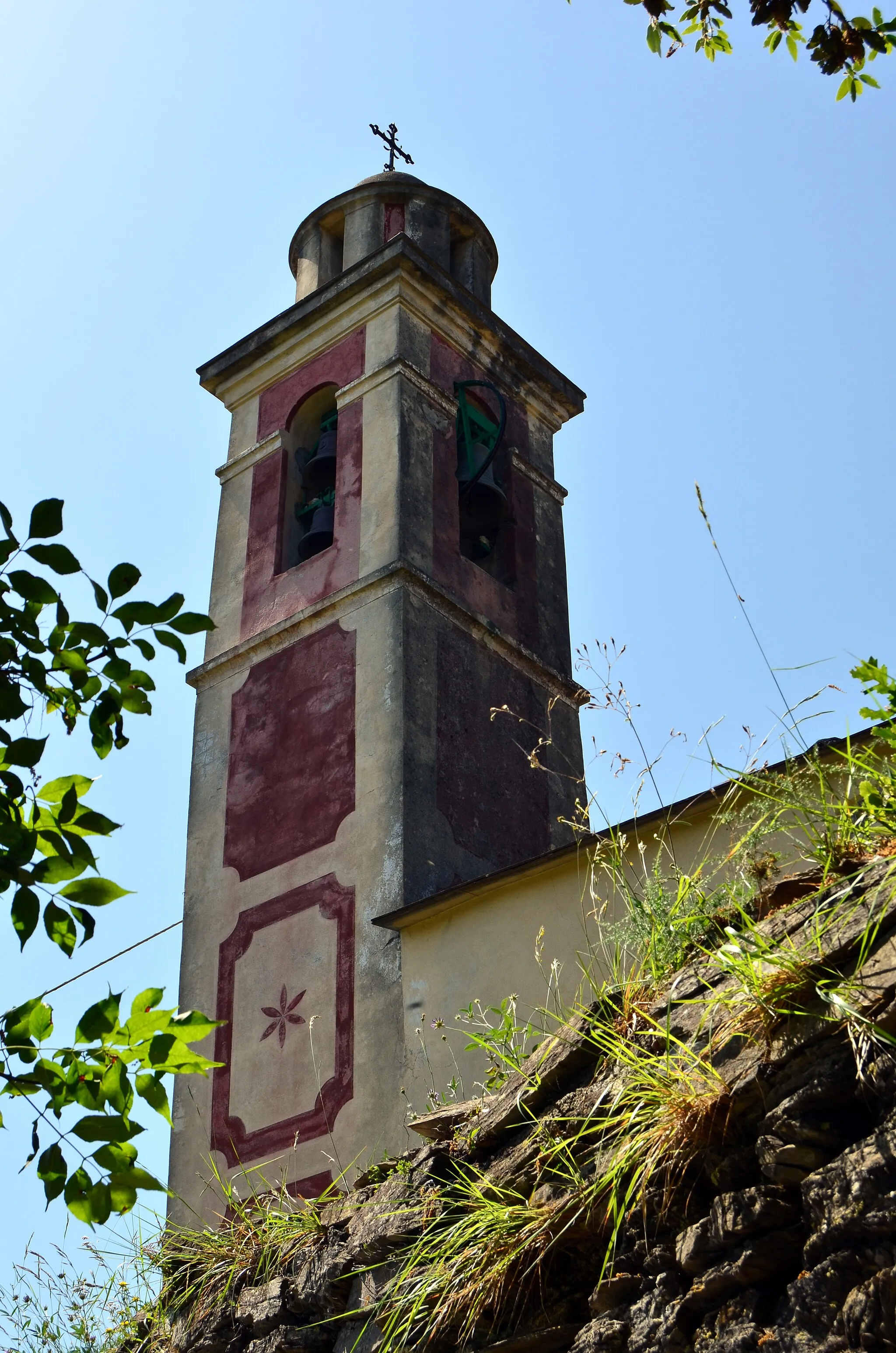 Photo showing: Cappella di San Bernardo, Campodonico, Chiavari, Liguria, Italia