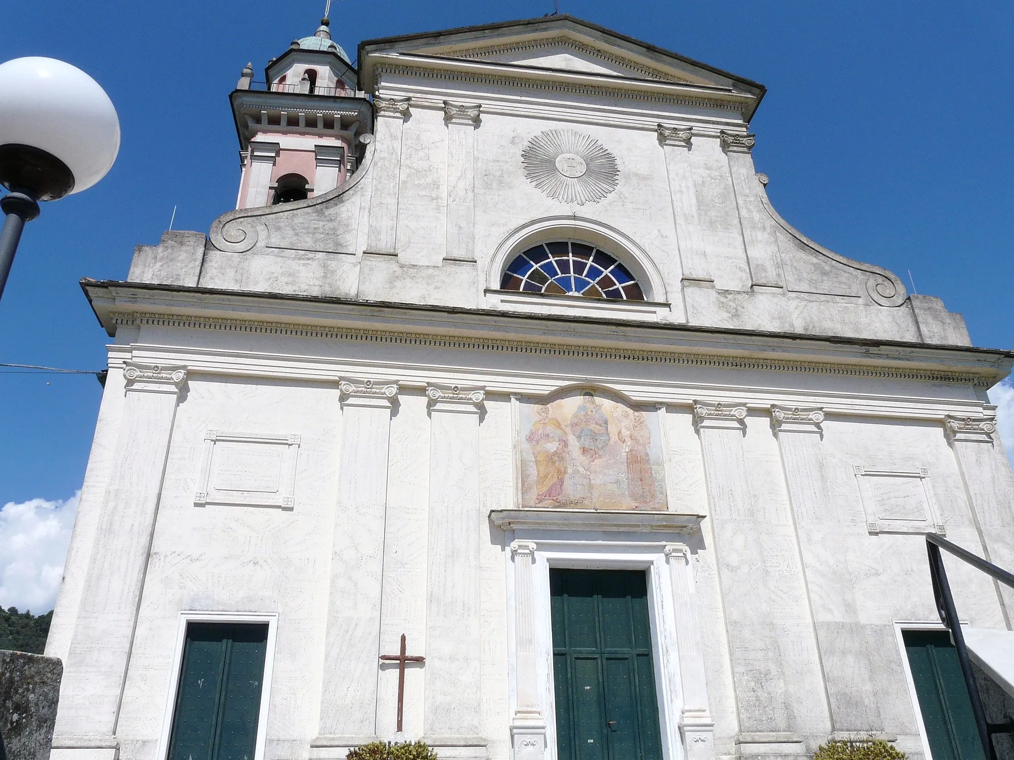Photo showing: Chiesa di San Pietro, San Pietro di Sturla, Carasco, Liguria, Italia