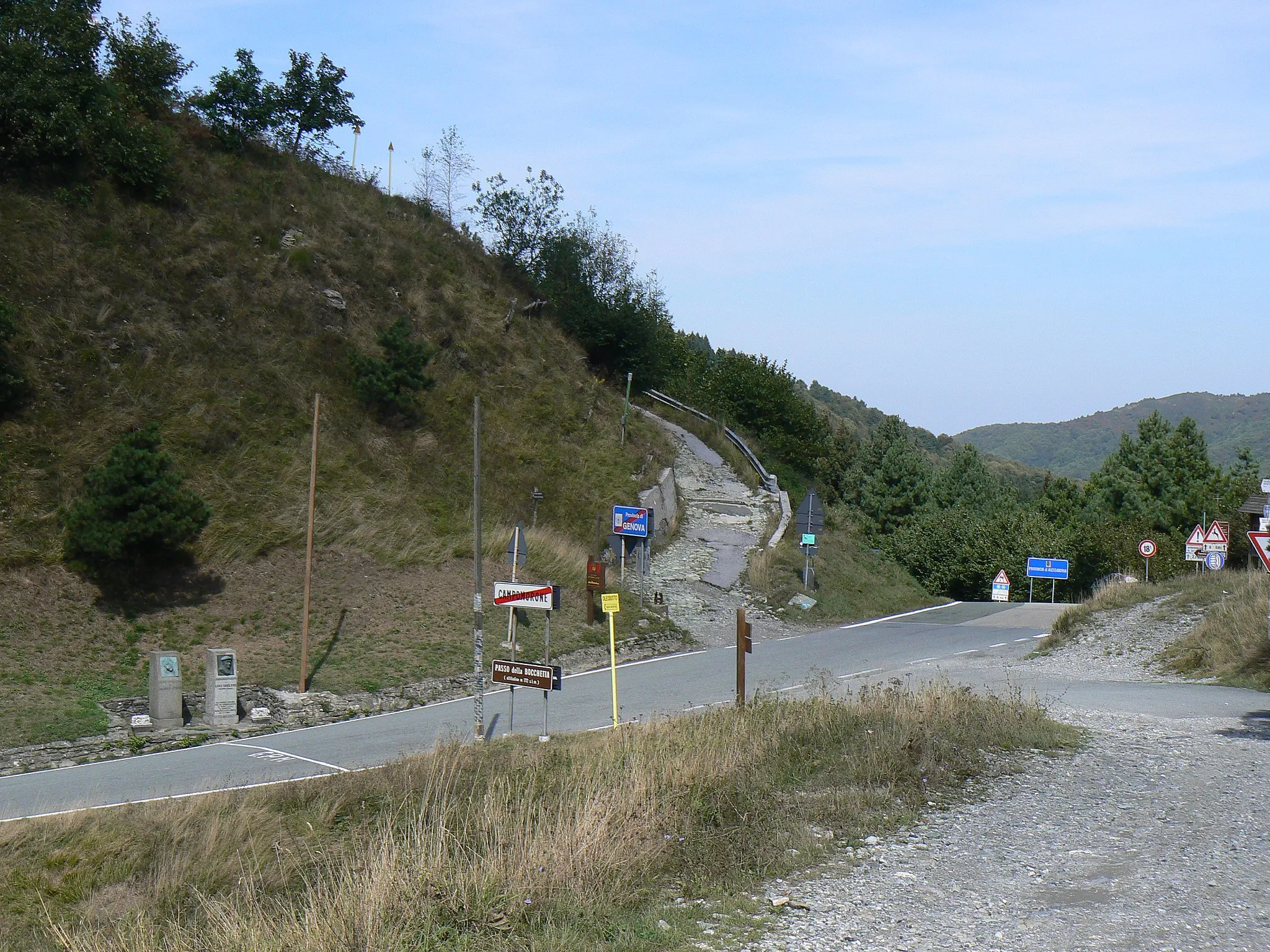Photo showing: La zona del passo della Bocchetta