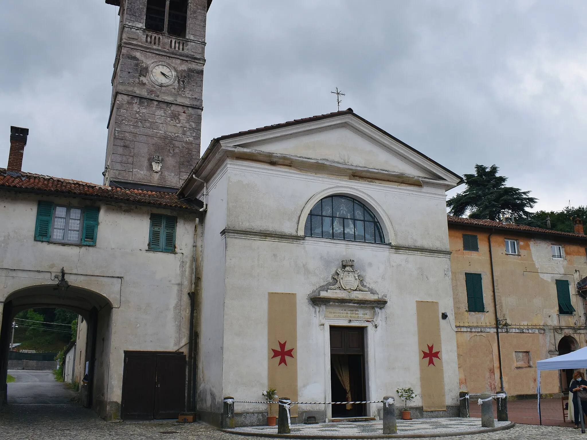 Photo showing: La Chiesa e il Campanile dell'Abbazia