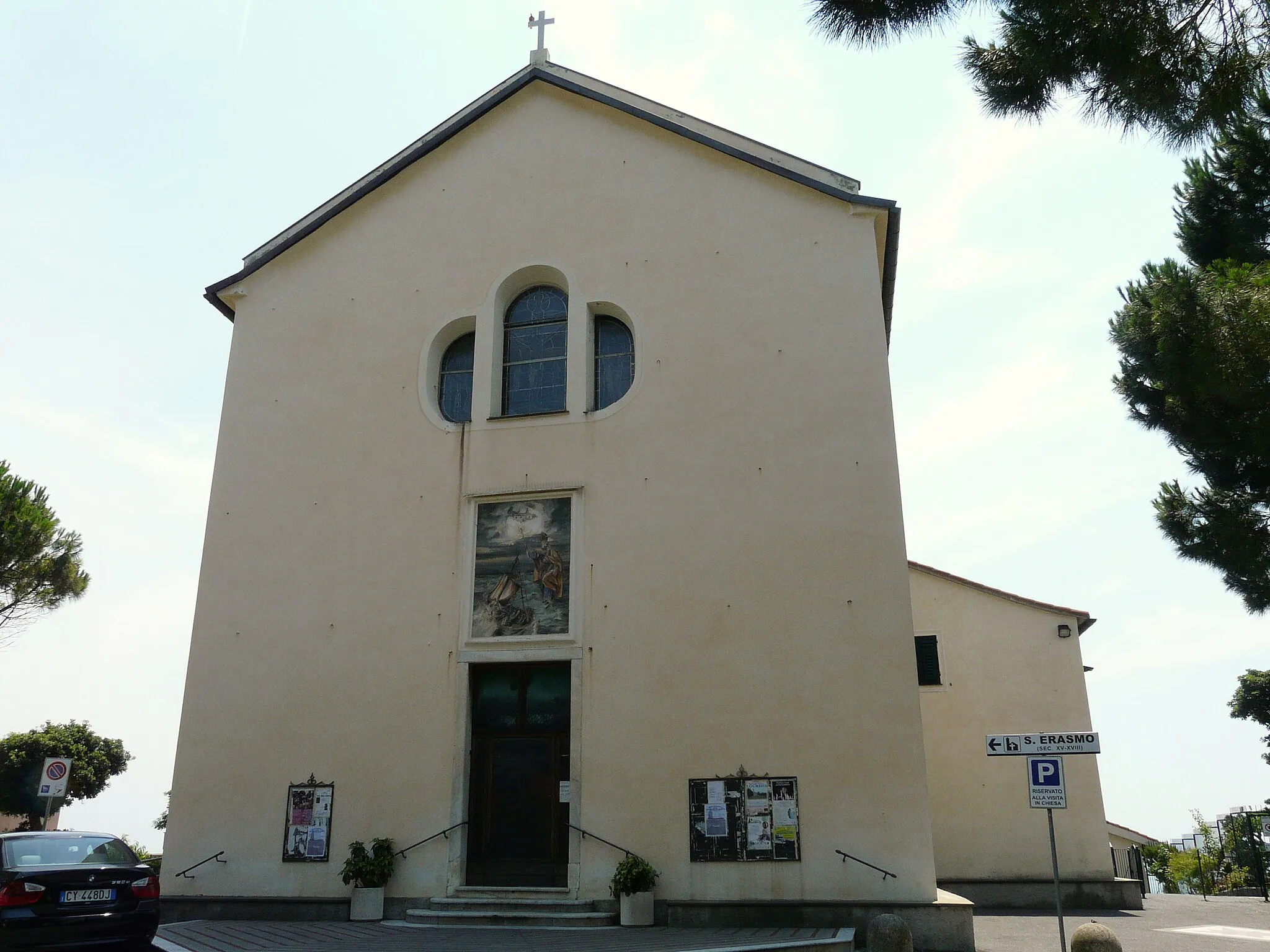 Photo showing: Chiesa di Sant'Erasmo, Quinto al Mare, Genova, Liguria, Italia