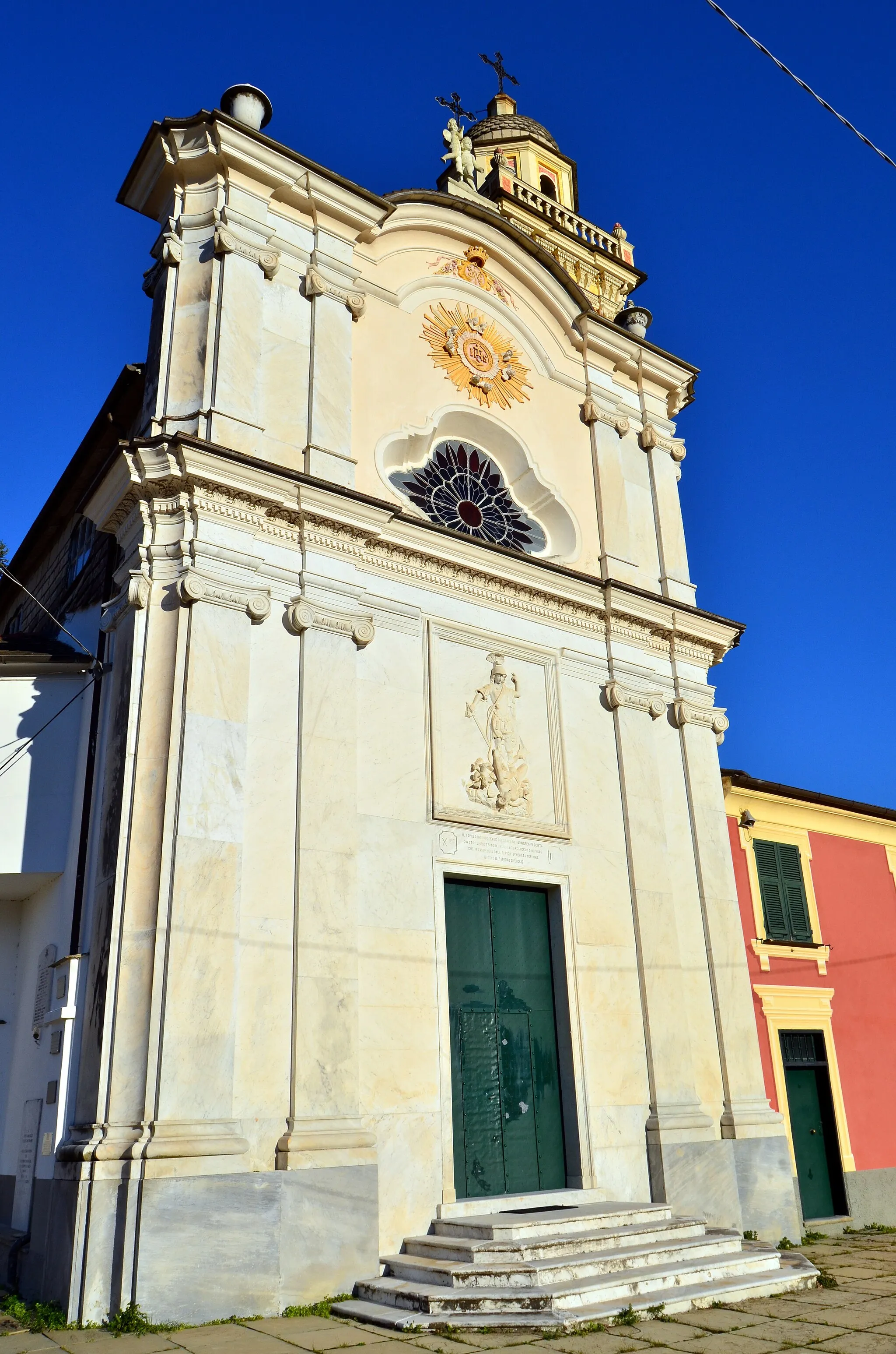 Photo showing: La chiesa di San Michele, Soglio, Orero, Liguria, Italia