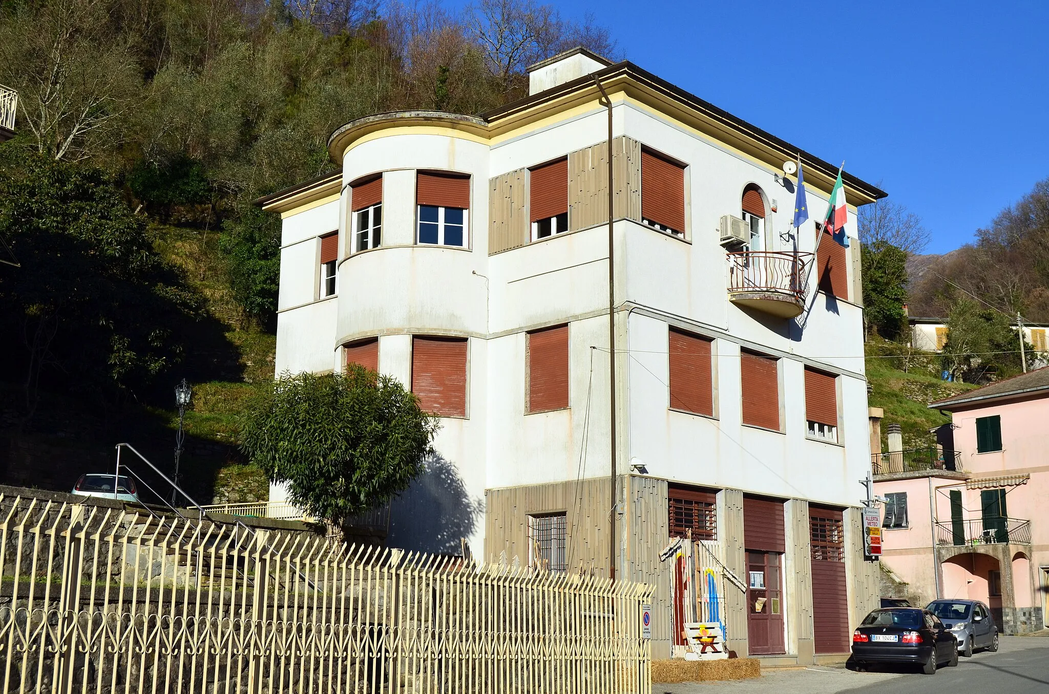 Photo showing: Il municipio di Orero, Isolona di Orero, Liguria, Italia