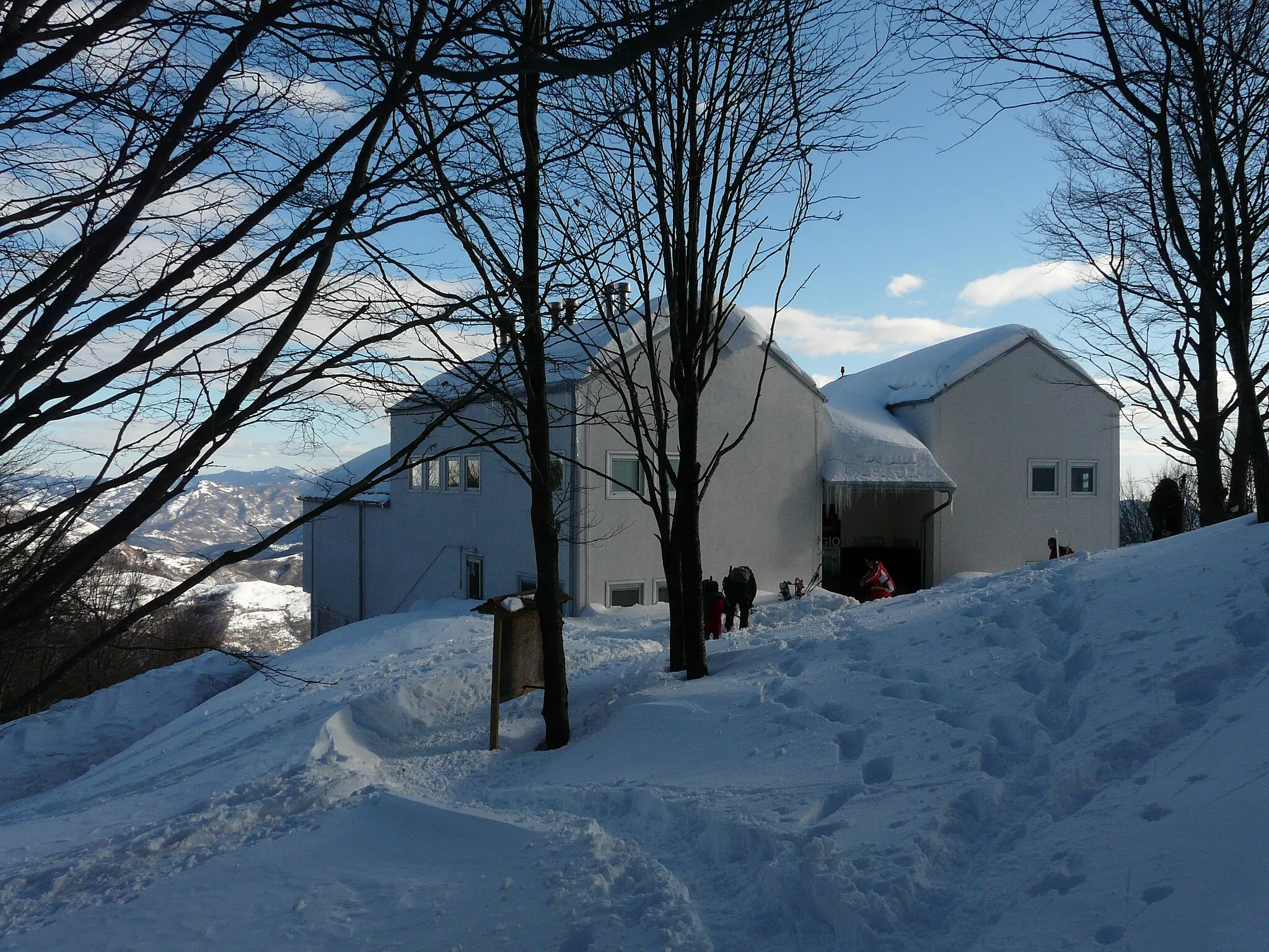 Photo showing: Inverno al rifugio