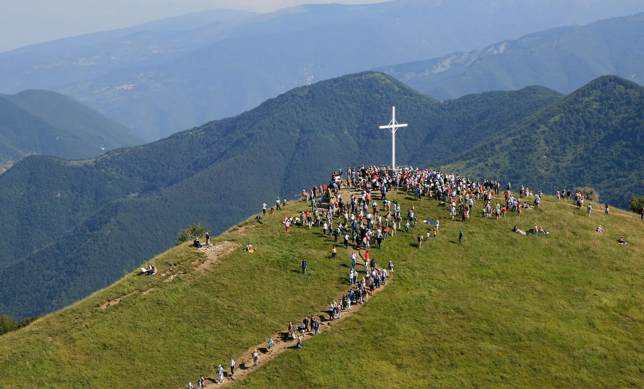 Photo showing: La croce di vetta