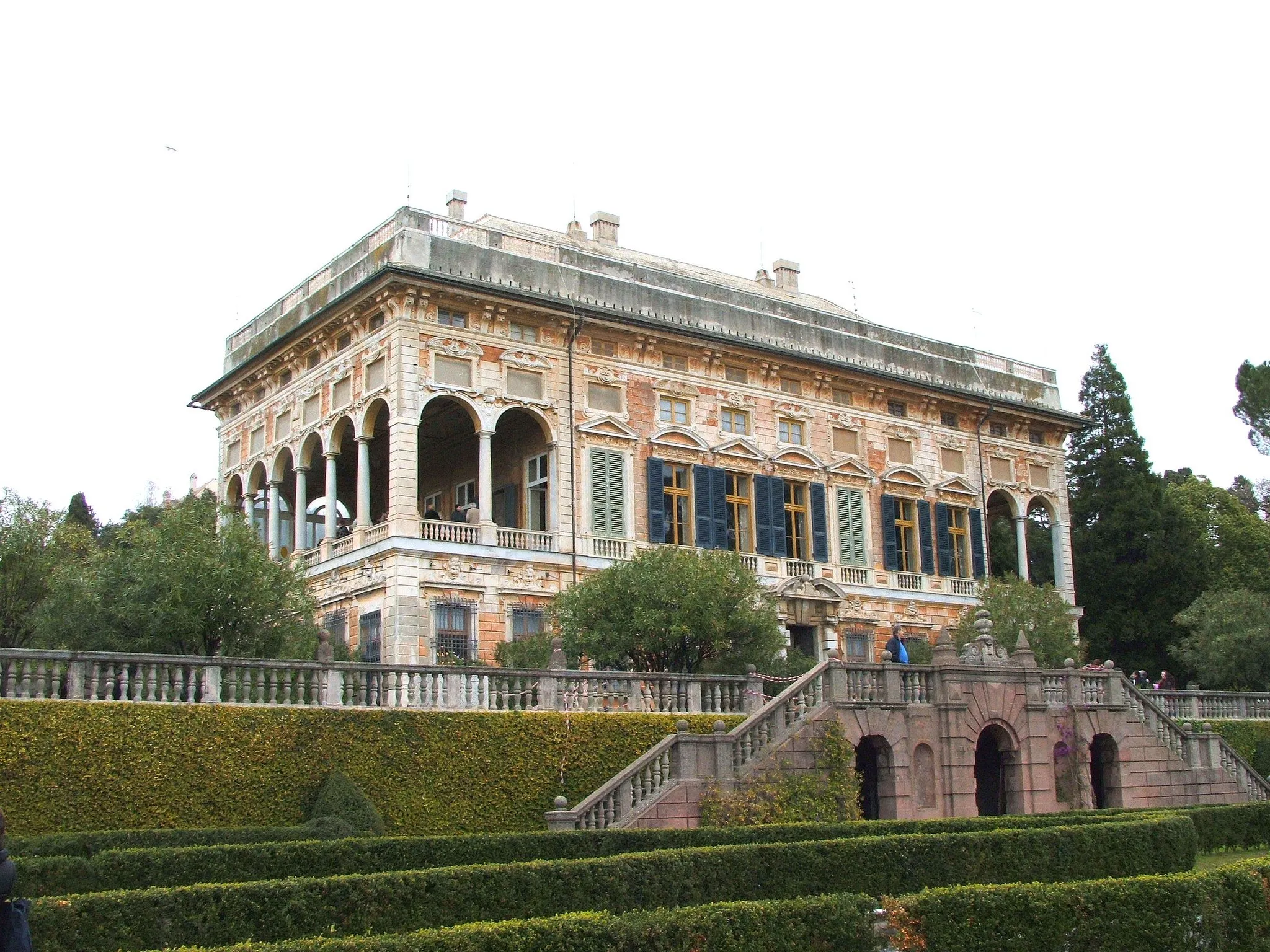 Photo showing: Genova, quartiere di Albaro: Villa Saluzzo Bombrini

Prospetto da ponente