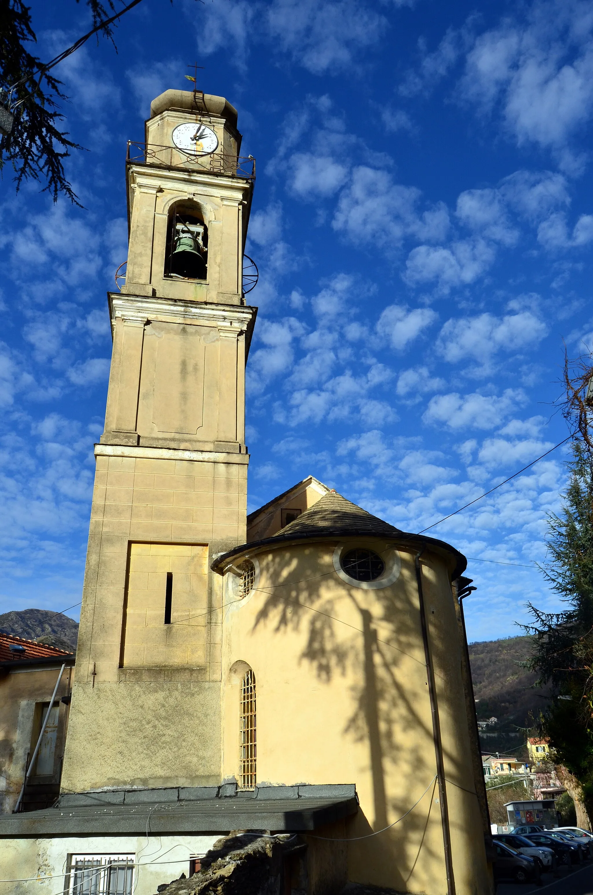 Photo showing: Chiesa di San Pietro Apostolo di Capreno, Sori, Liguria, Italia