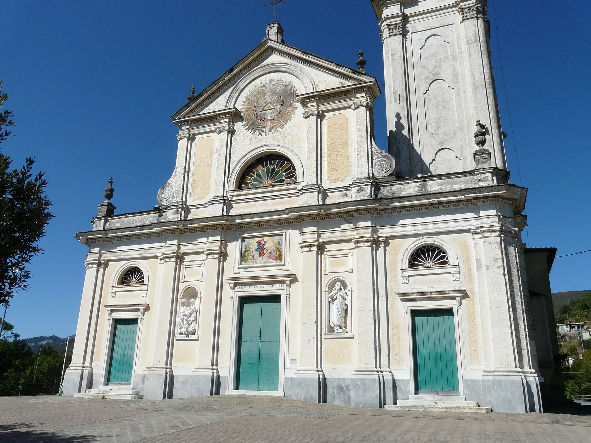 Photo showing: Chiesa di Santa Maria Assunta, Certenoli, San Colombano Certenoli, Liguria, Italia