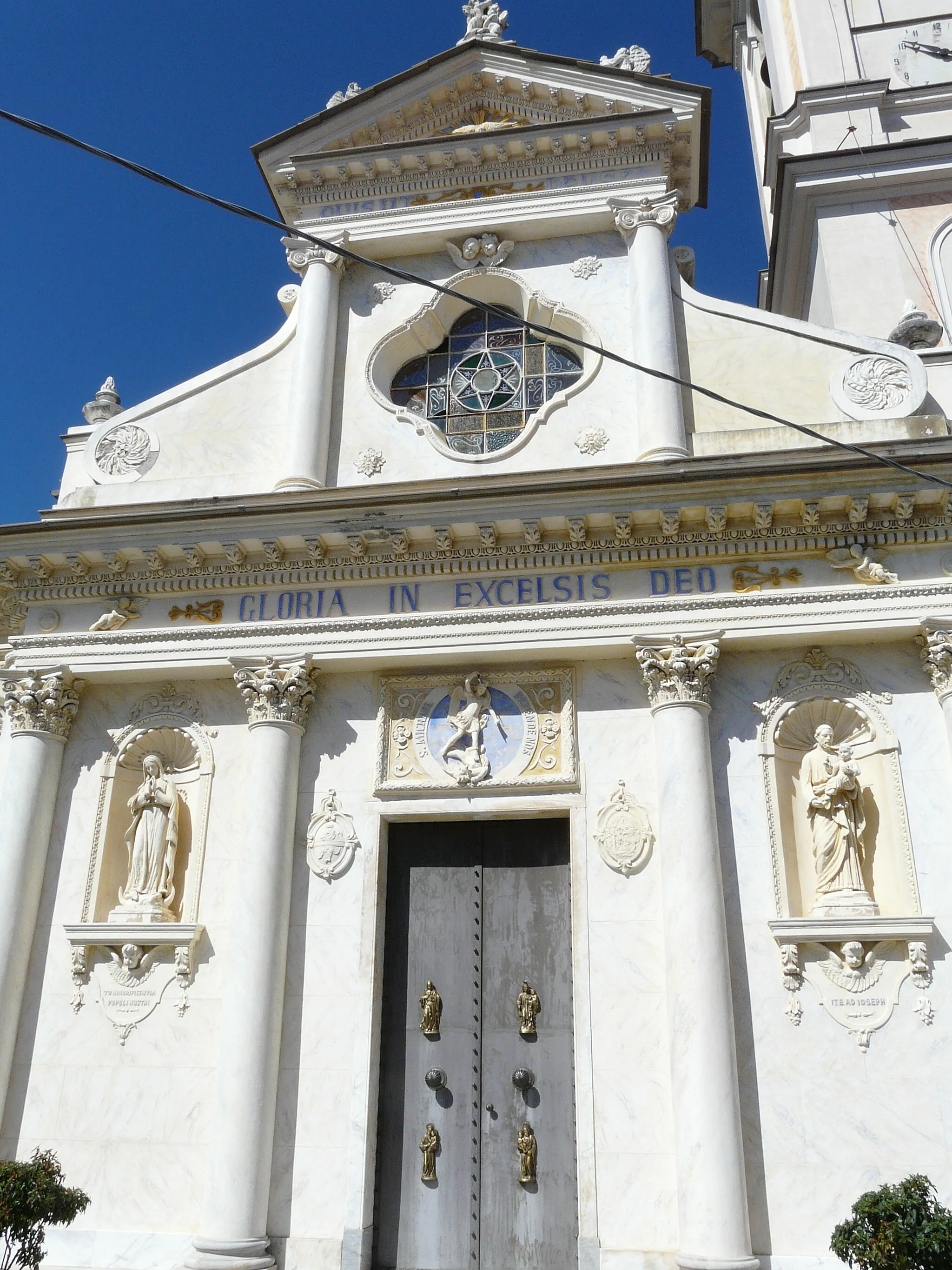 Photo showing: Chiesa di San Michele, Romaggi, San Colombano Certenoli, Liguria, Italia