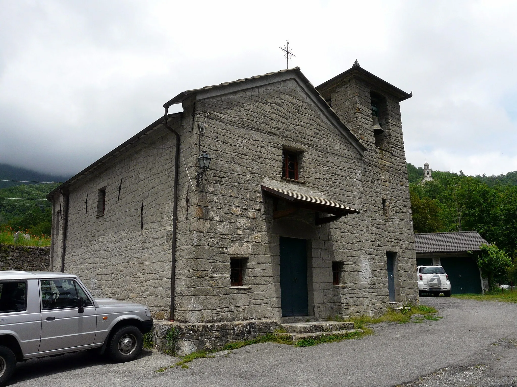Photo showing: L'oratorio di San Rocco a Secorte, Alpepiana, Rezzoaglio, Liguria, Italia