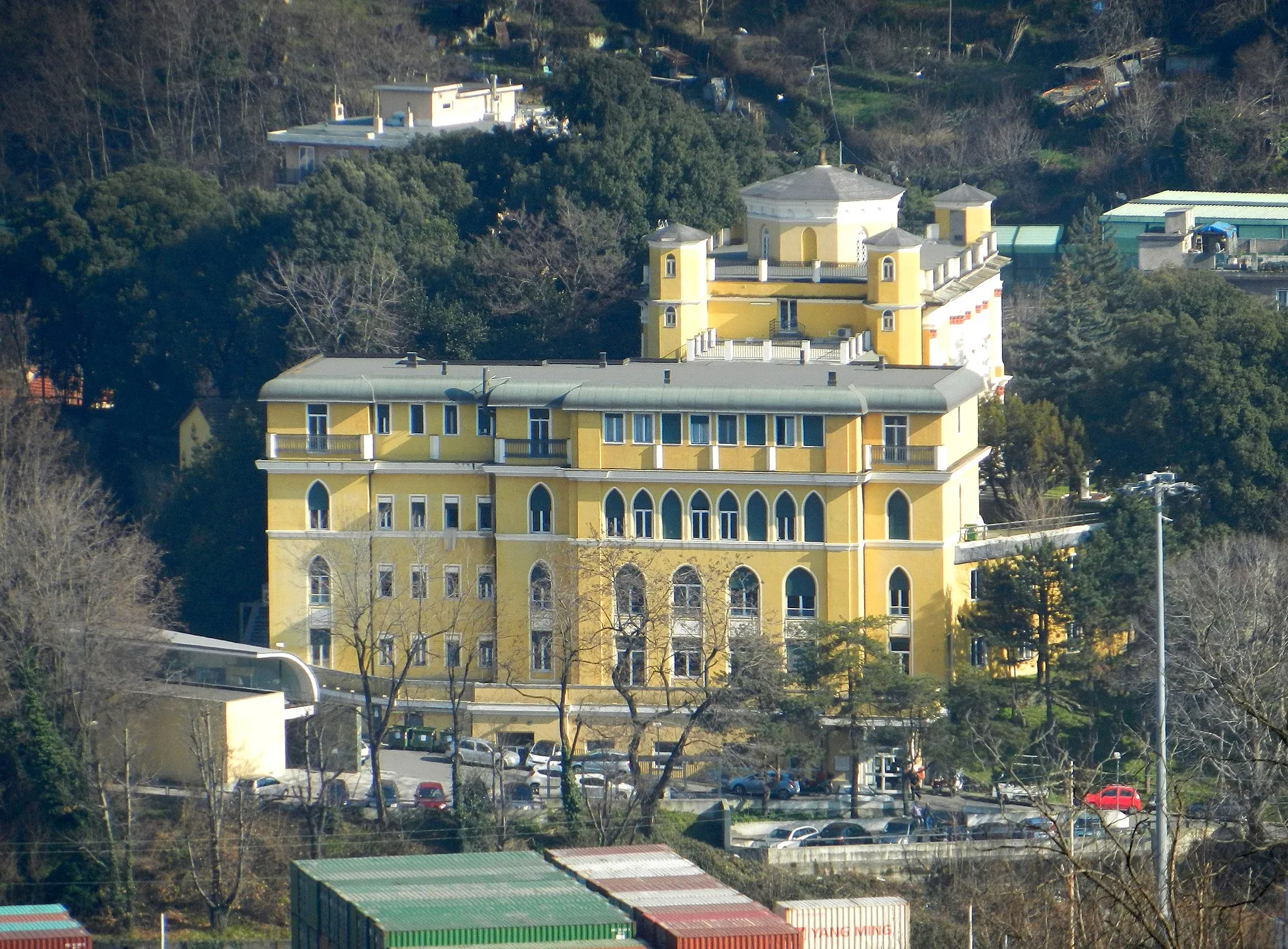 Photo showing: Genoa, Italy, the castle of Bolzaneto